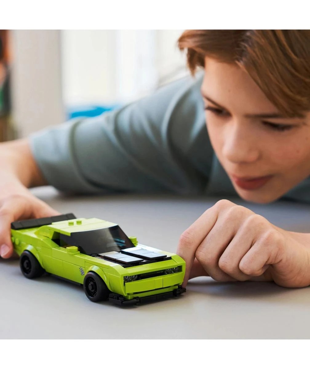 8 LEGO Speed Champions Dodge Challenger SRT Hellcat Sports Car 77237, 8 of 10