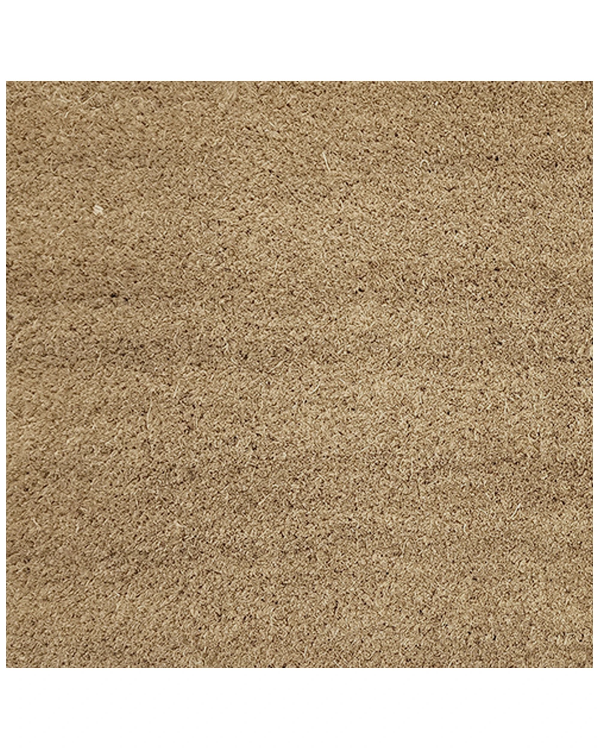 3 Solemate PVC Backed Coir Monsteria 45x110cm Slim Outdoor Stylish Doormat - Natural, 3 of 4