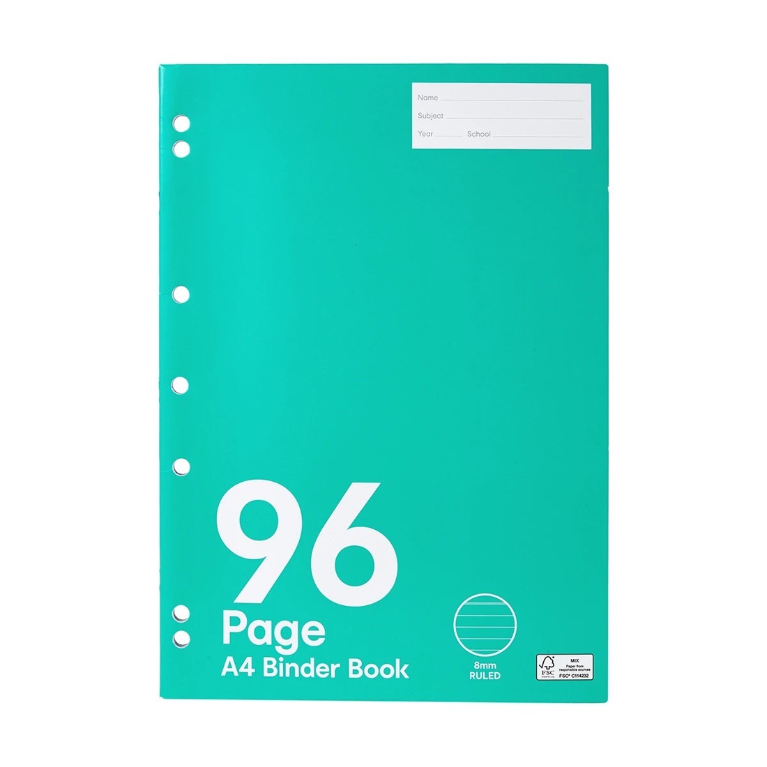 1 Binder Book - A4, 96 Pages, 1 of 6