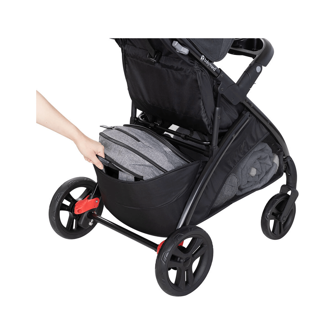5 Baby Trend Tango Stroller With Canopy Upf 50 Protection Evening Baby Pram Toddler Kids
 - Grey, 5 of 9