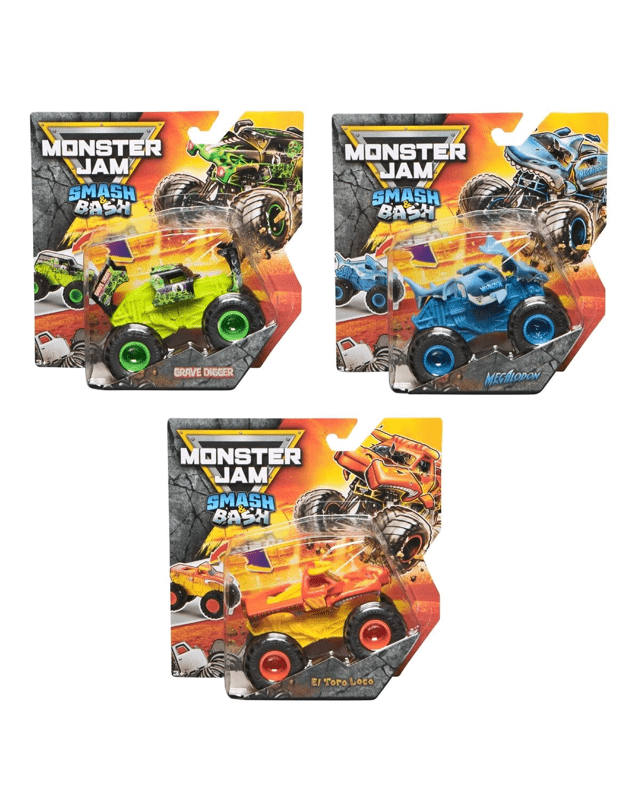 Monster Jam 1:64 Smash & Bash Truck - Asso