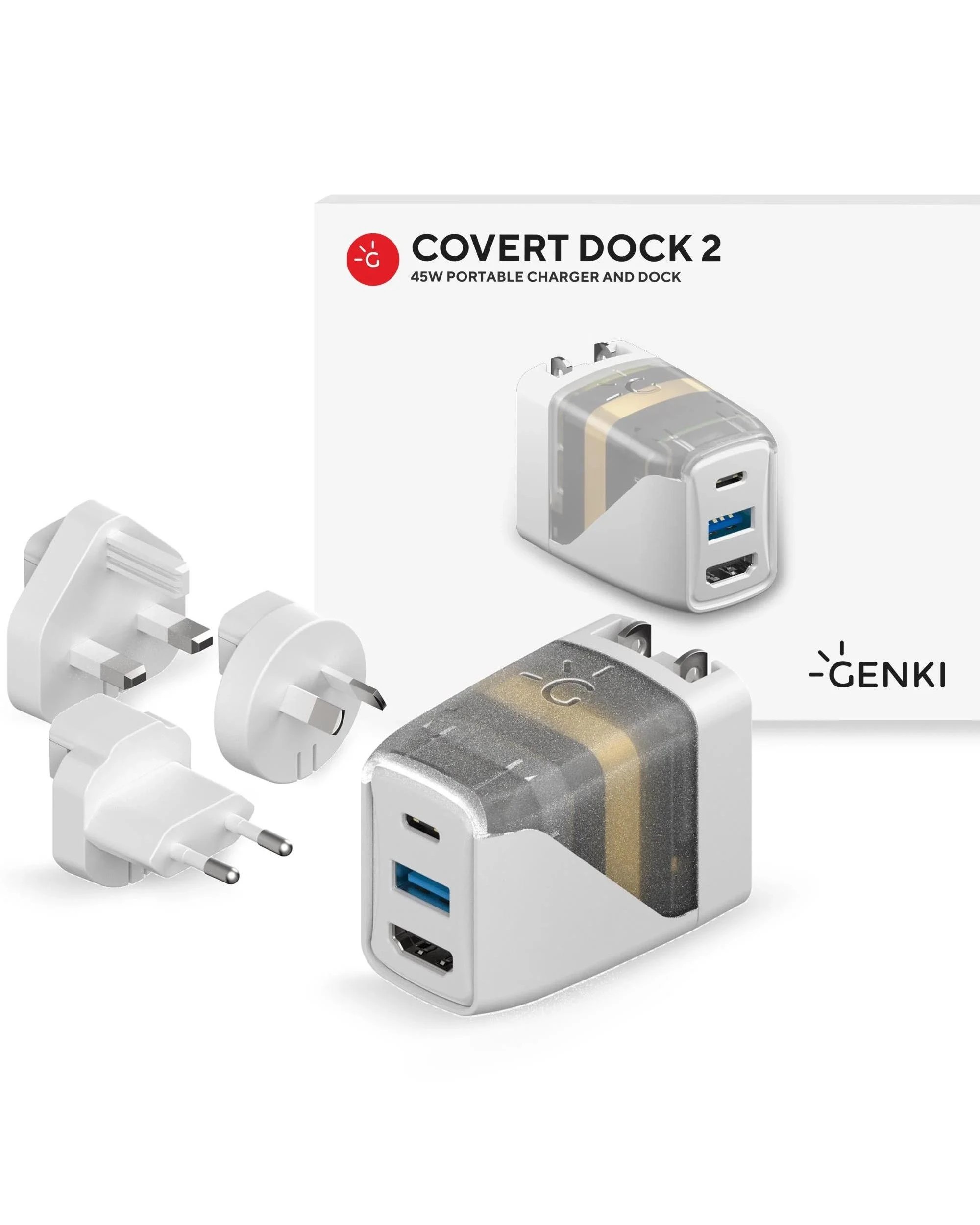 2 GENKI Covert Dock 2: HDMI and Charger, 2 of 4