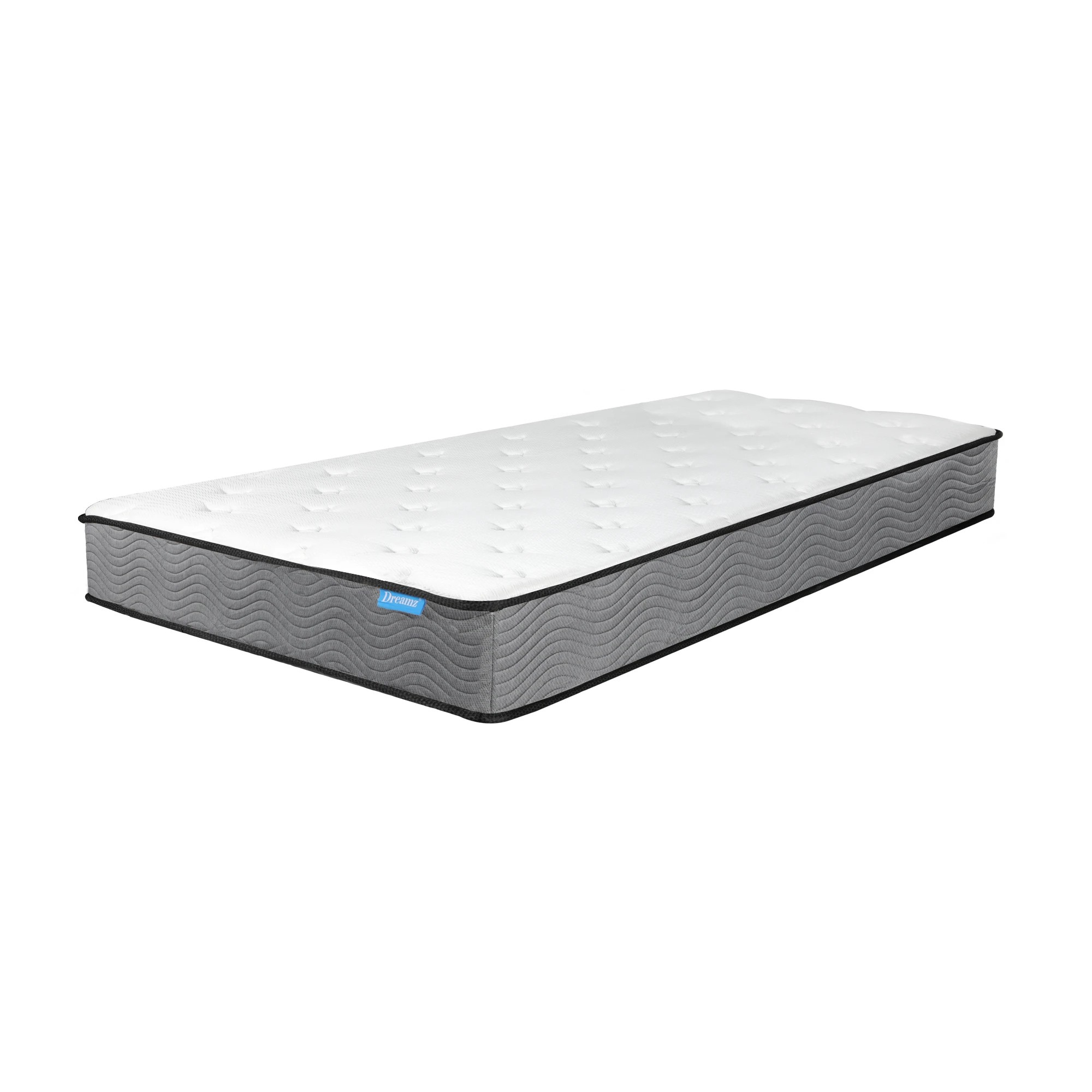 1 Dreamz Single Medium Firm Spring 23cm Mattress, 1 of 6