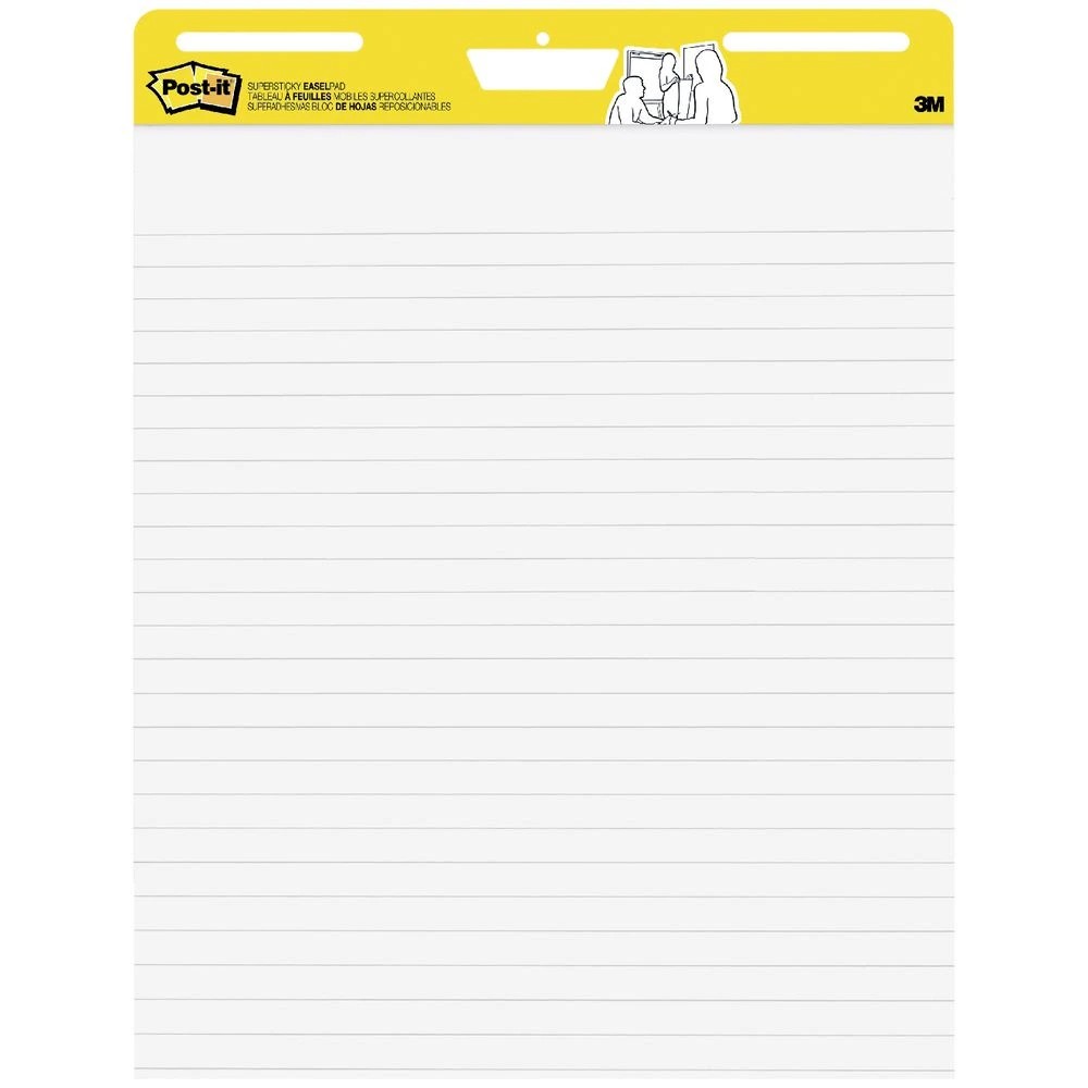 3 Post-it Lined Easel Pad White, 3 of 3
