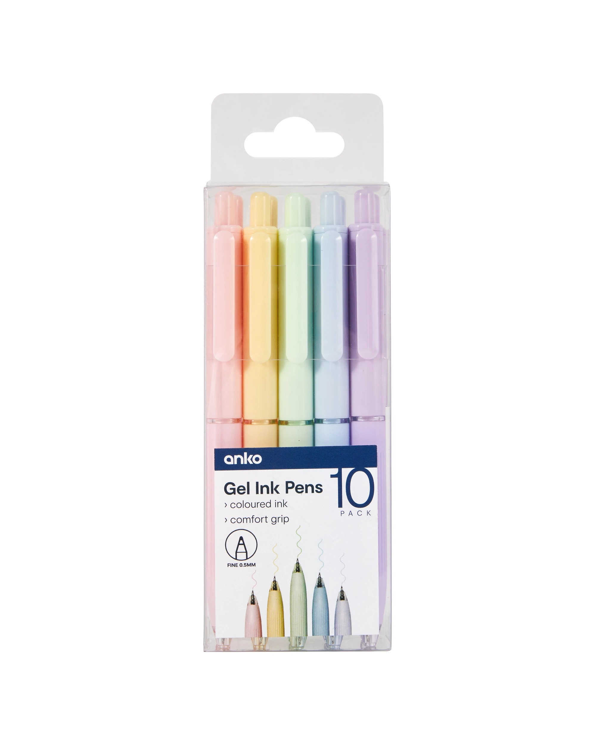 1 10 Pack Gel Ink Pens, 1 of 6