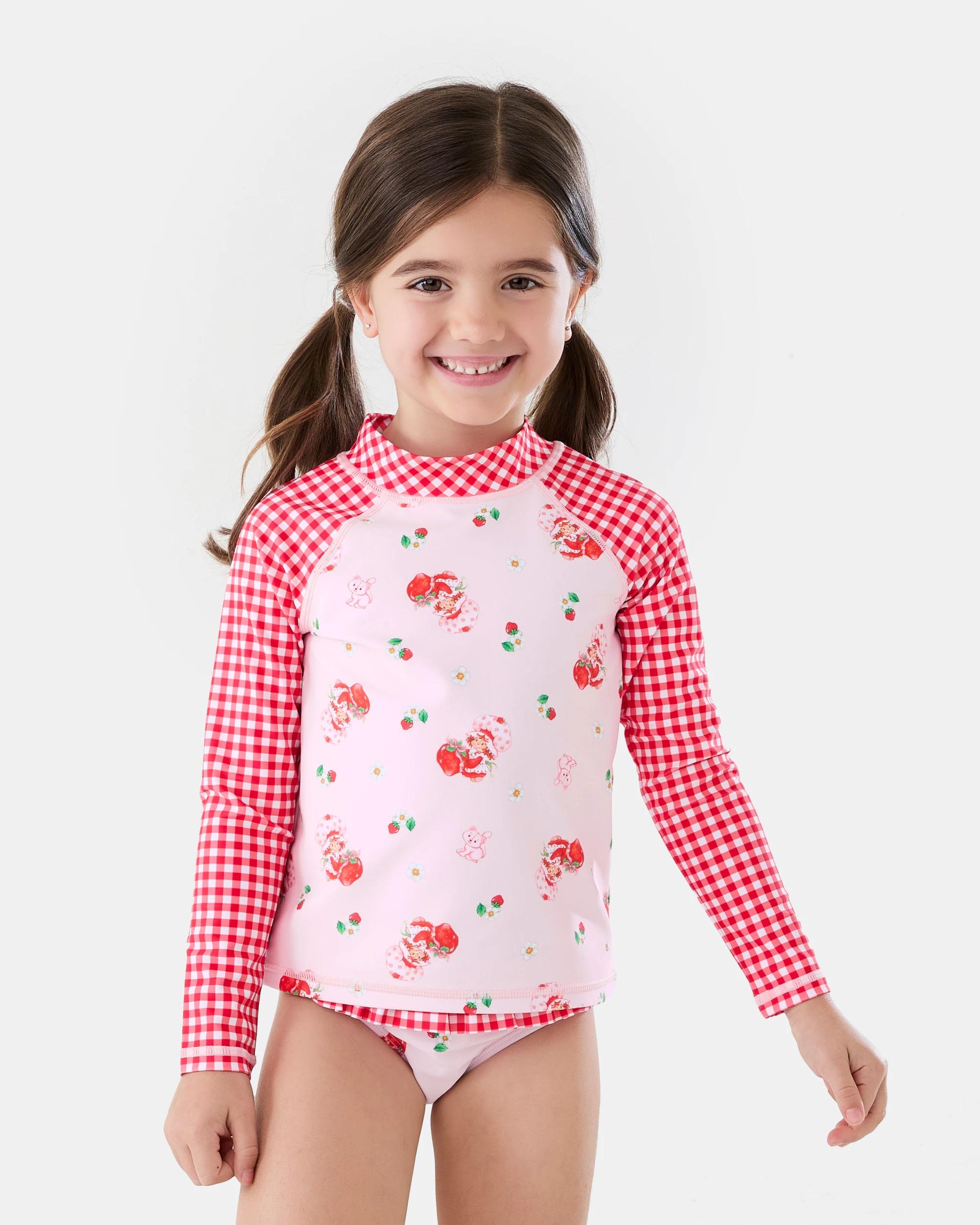 1 Strawberry Shortcake License Two Piece Swimsuit S Cake, 1 of 5