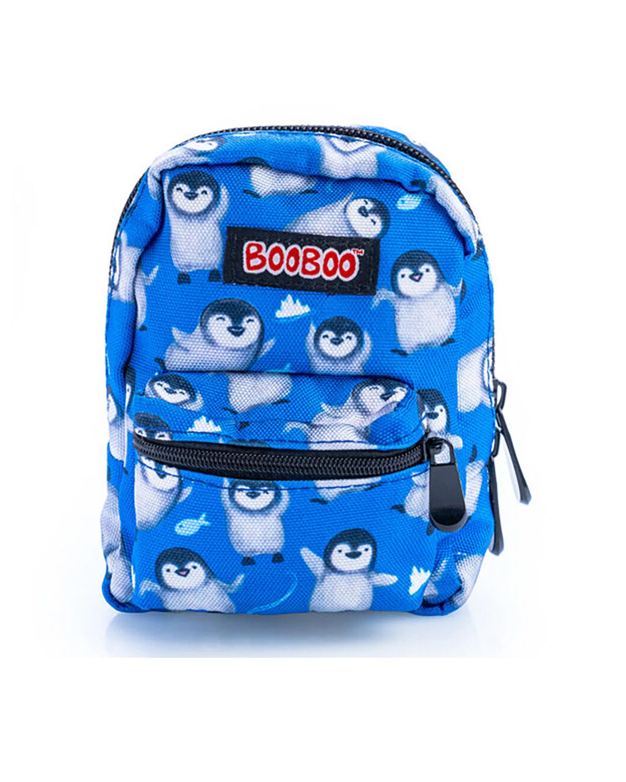 1 MDI BooBoo Kid's Backpack Mini's Penguin Island V2 Mini Bag 11x15cm 3y+ - Blue, 1 of 4