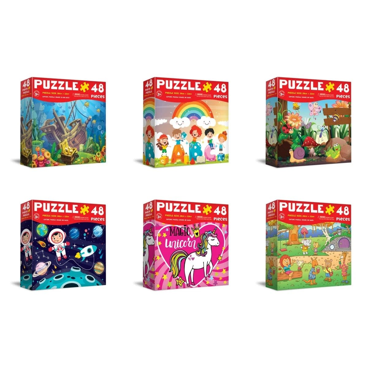 1 48 Piece Puzzle - Assorted, 1 of 3