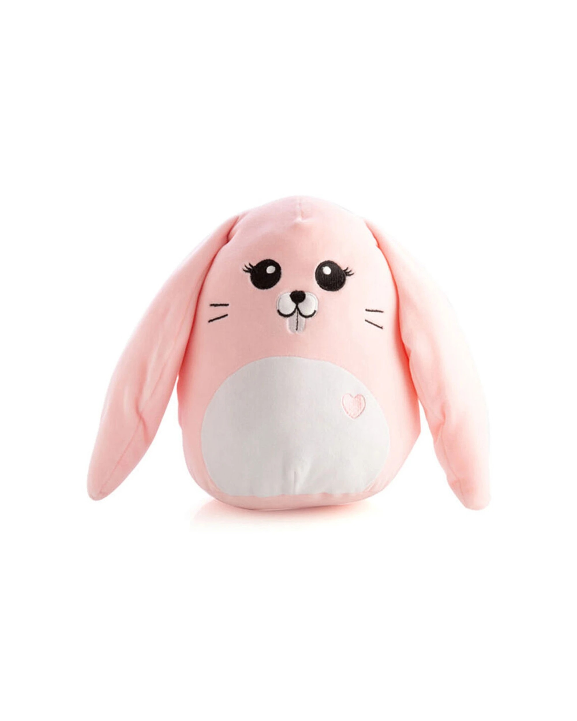1 Smooshos Pal Squishy Super Soft Plushie Kid's Toy 22x16x22cm Bunny Rabbit - Pink, 1 of 4