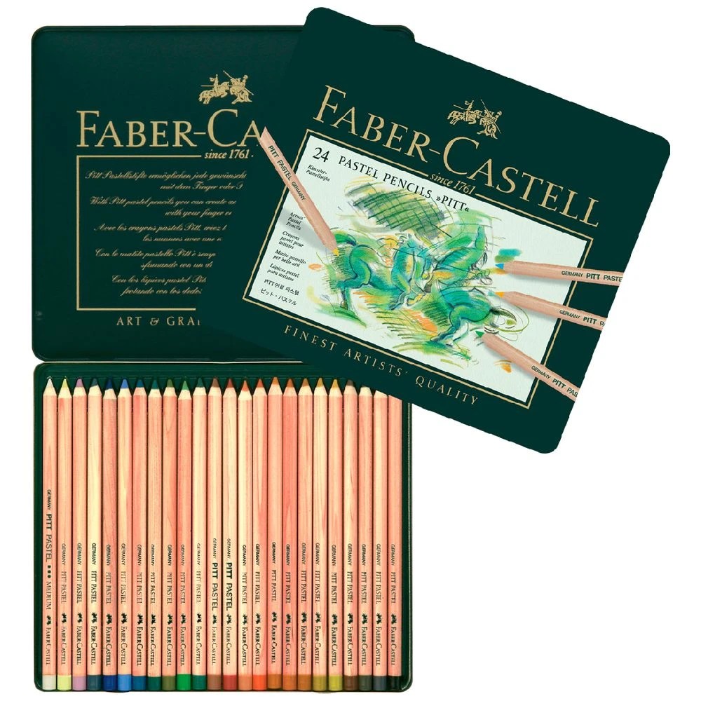 1 Faber-Castell Pitt Pastel Pencils 24 Pack, 1 of 1