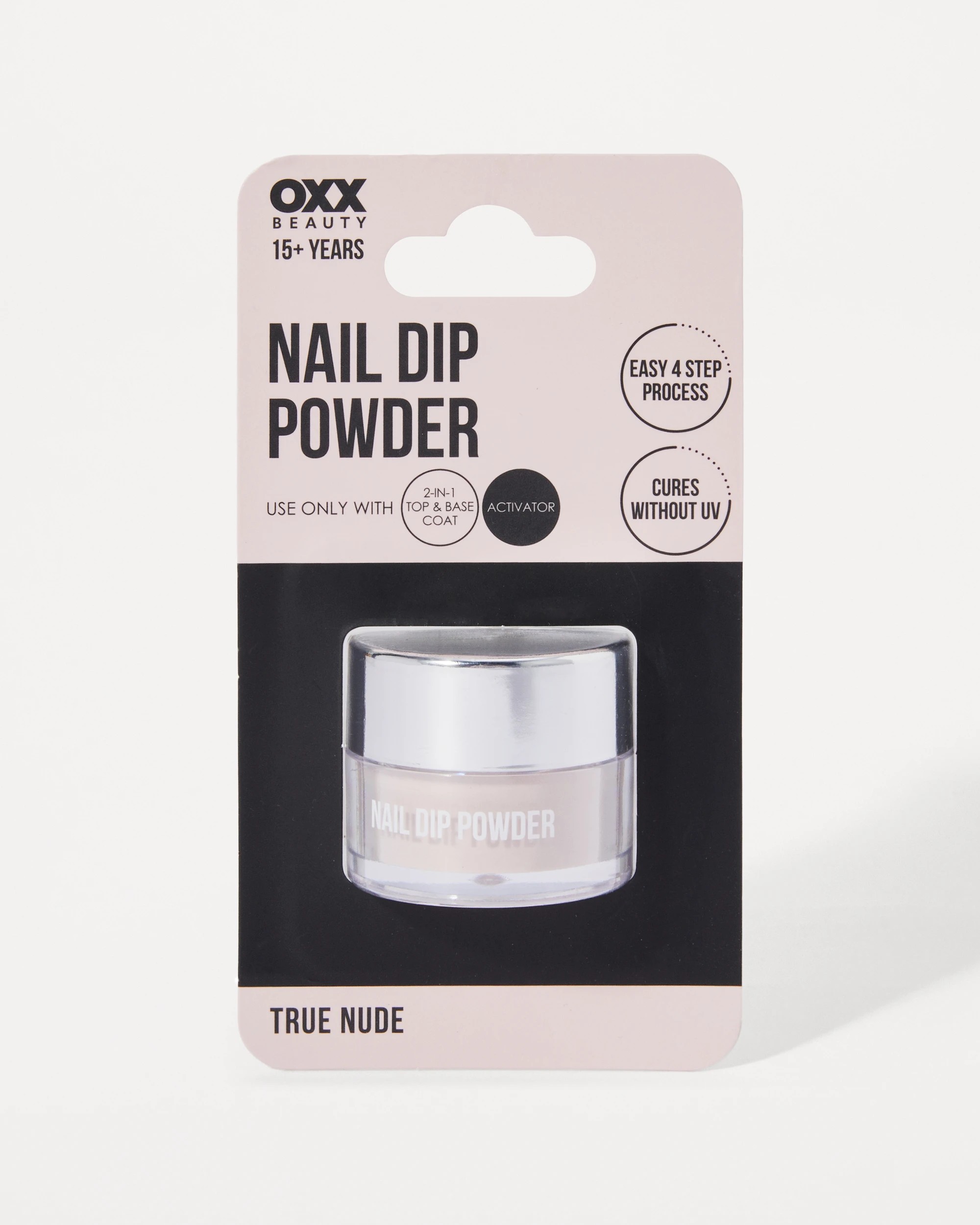 1 OXX Beauty Nail Dip Powder - True Nude, 1 of 4