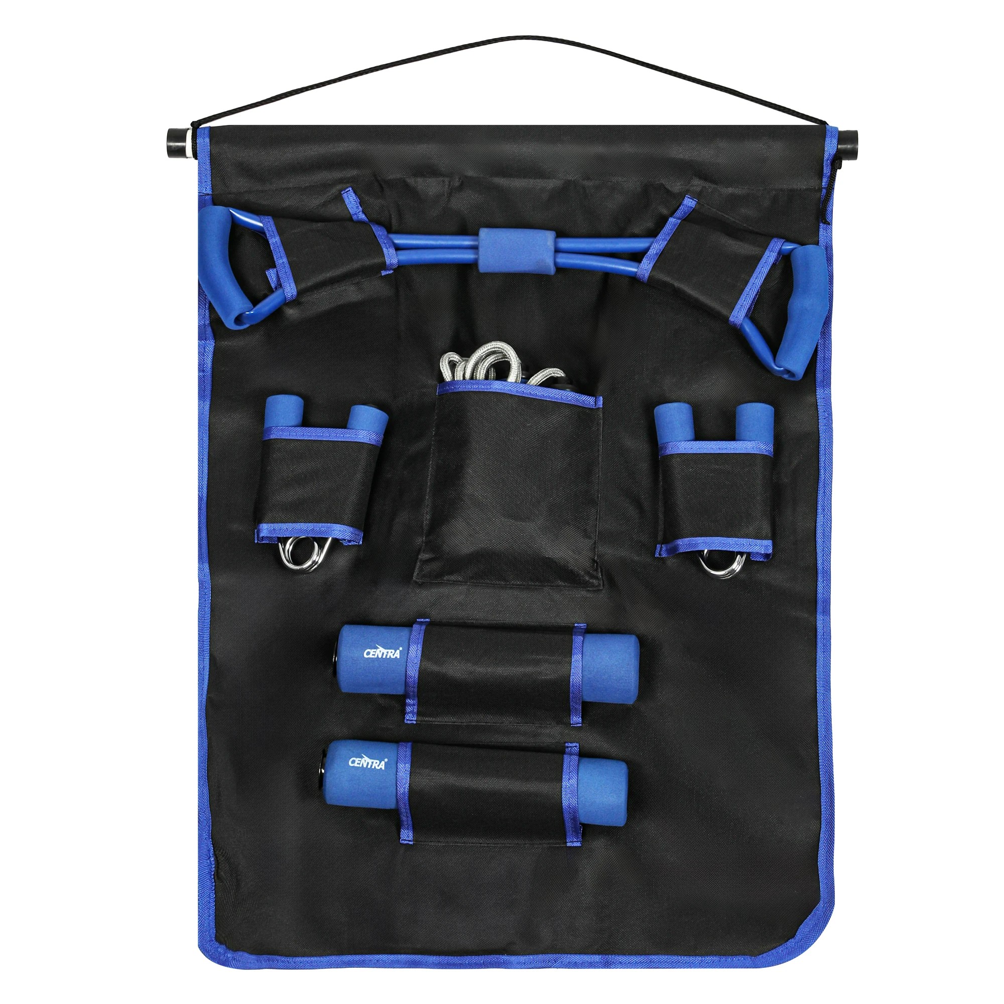 2 Centra Resistance Bands Set Dumbbell Jumping Rope Hand Grip Strengthener Fitness, 2 of 9