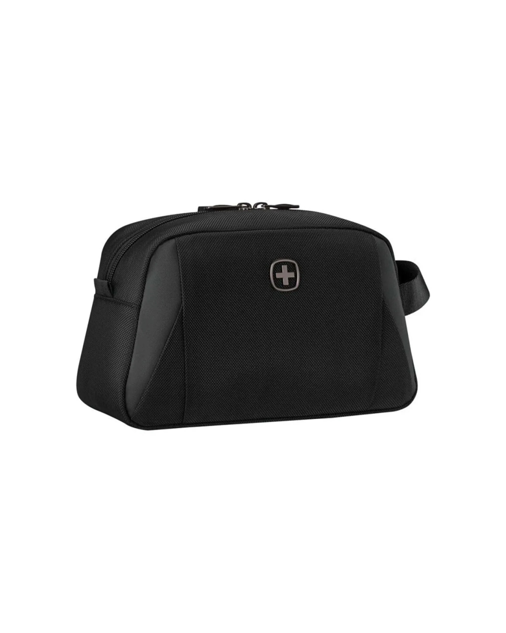 4 Wenger XE Toiletry Kit With Pockets Recycled PET Polyester Material - Black, 4 of 5