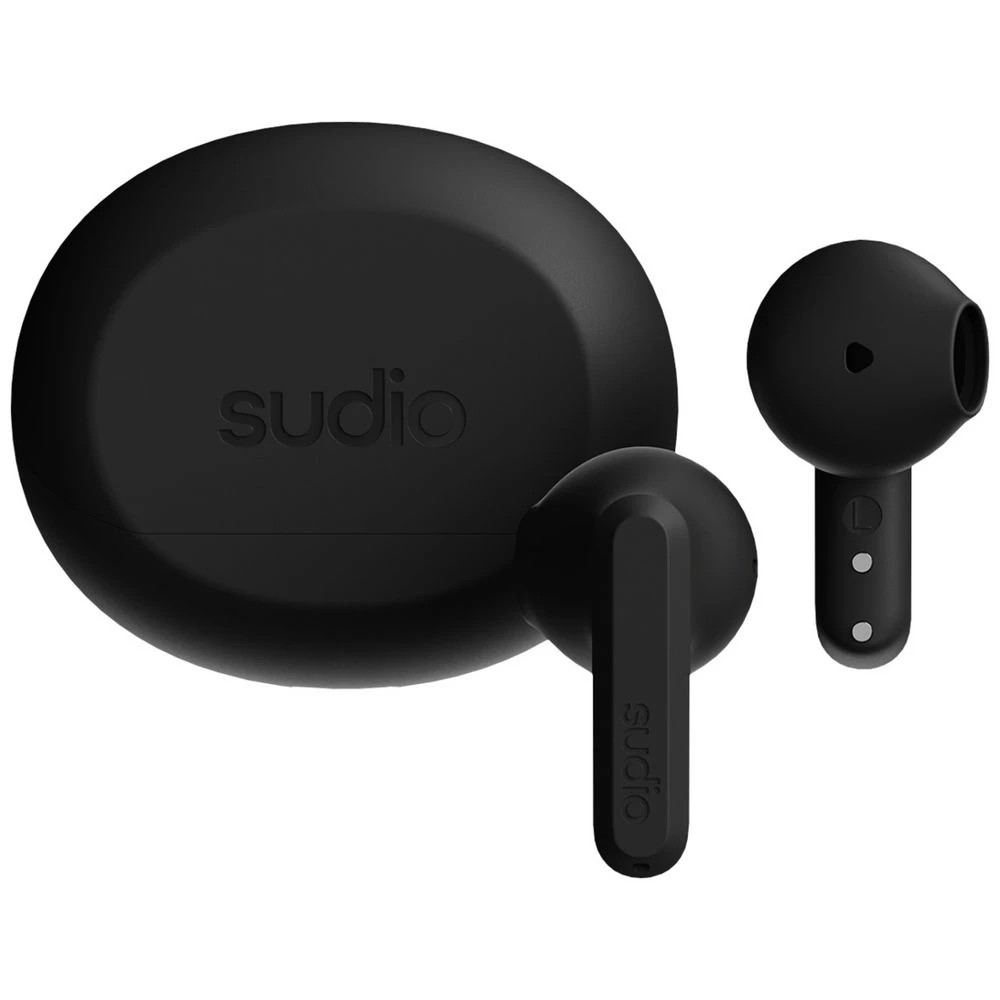 1 Sudio A3 True Wireless Earbuds Black, 1 of 4