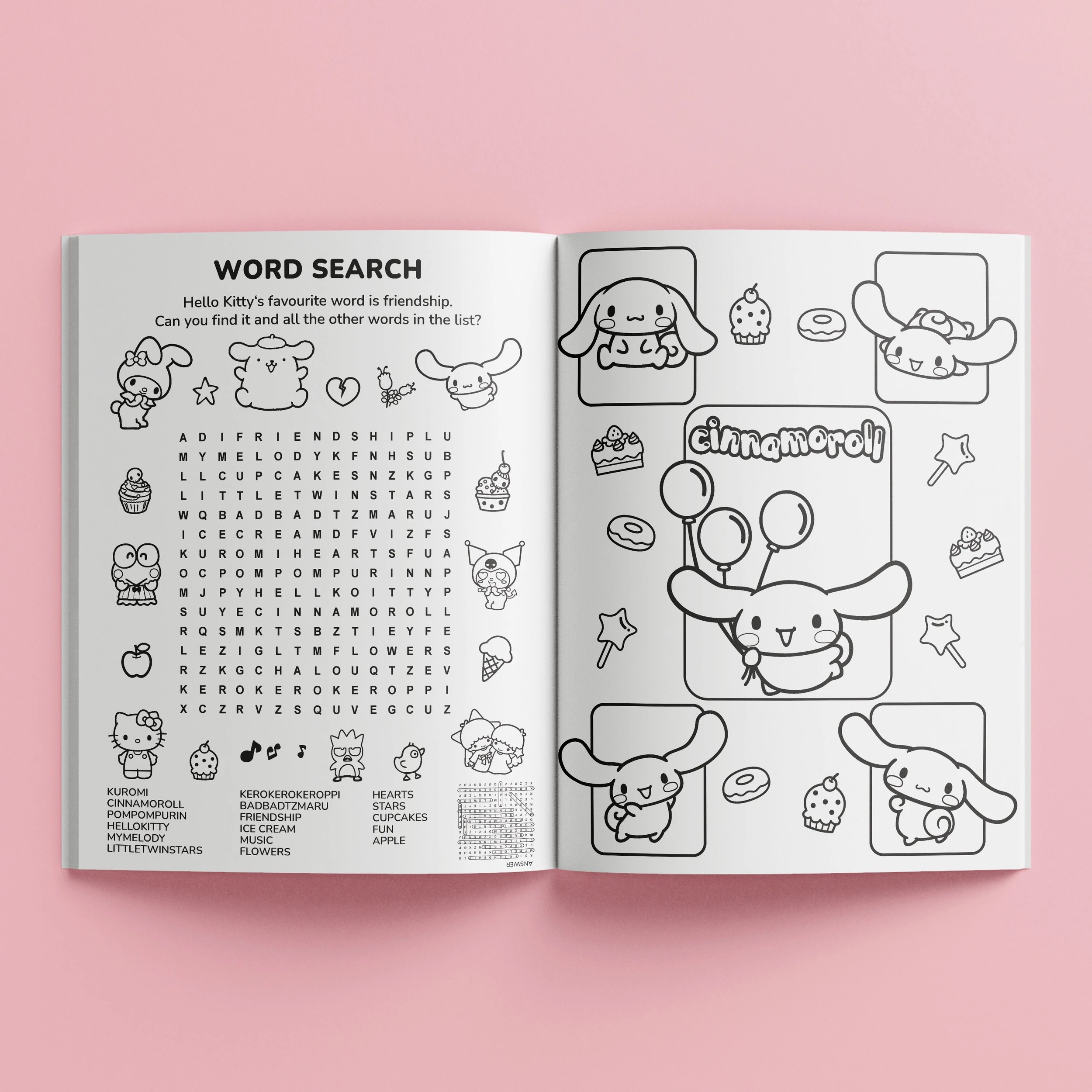 7 Kaleidoscope Hello Kitty and Friends Colouring and Activity Kit, 7 of 7