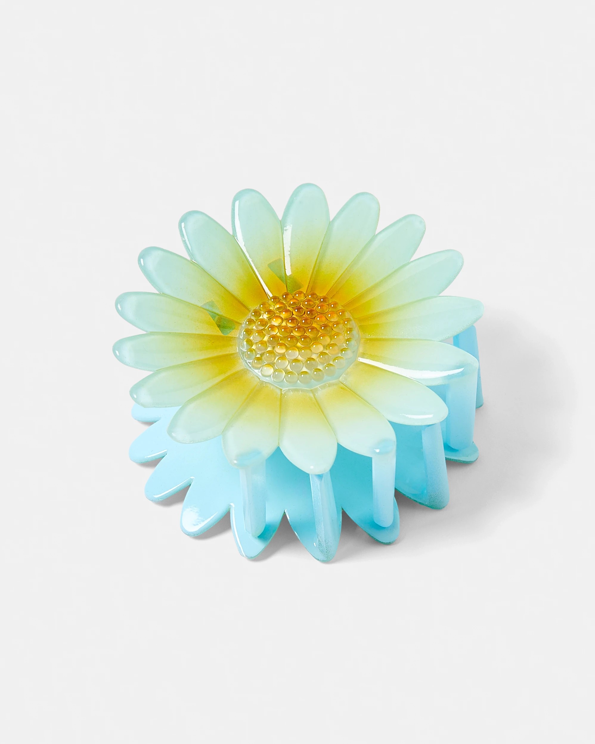2 Blue Daisy Claw Hair Clip, 2 of 4