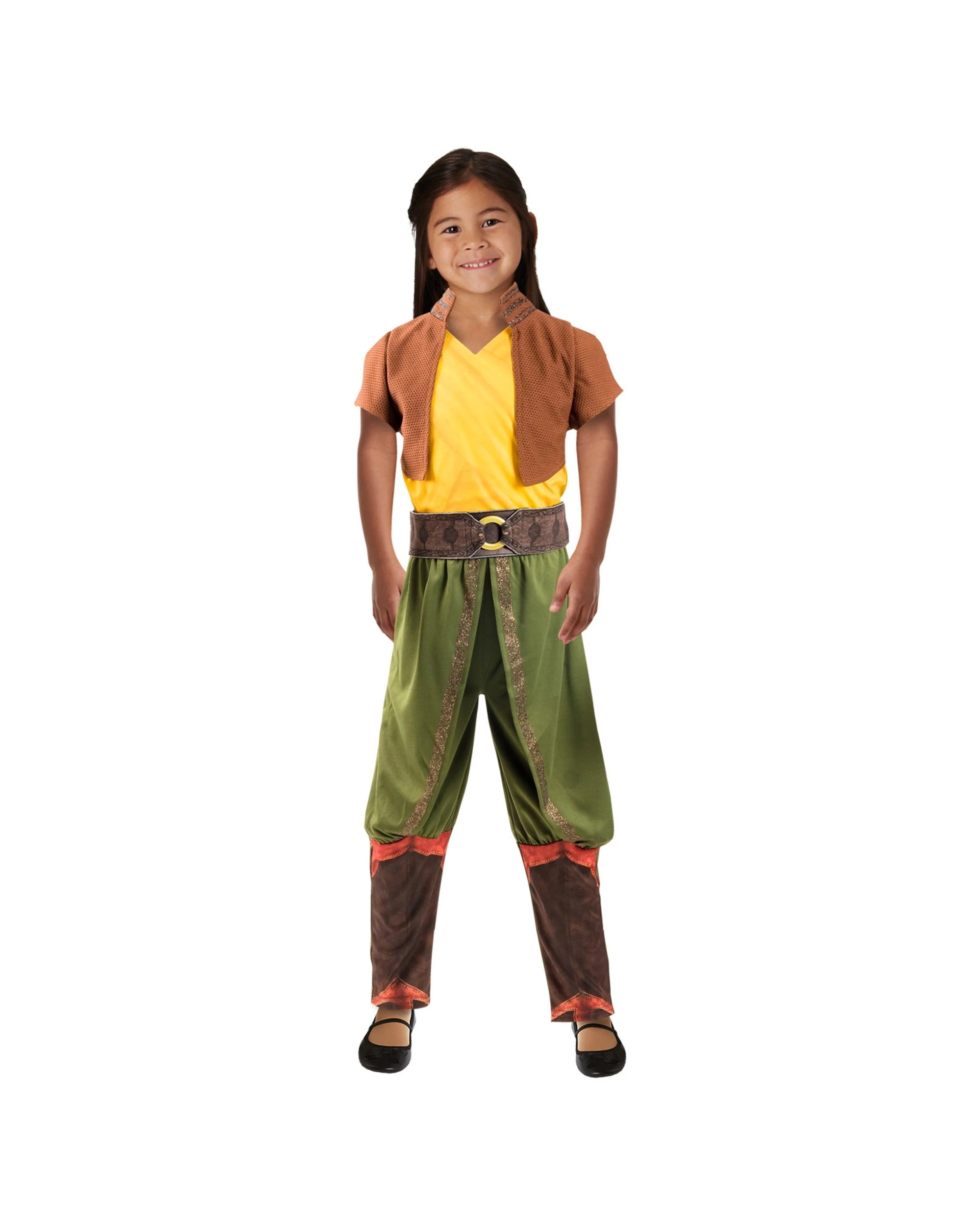 1 Disney Raya Deluxe Kids Dress Up Costume Size S - Multi, 1 of 3