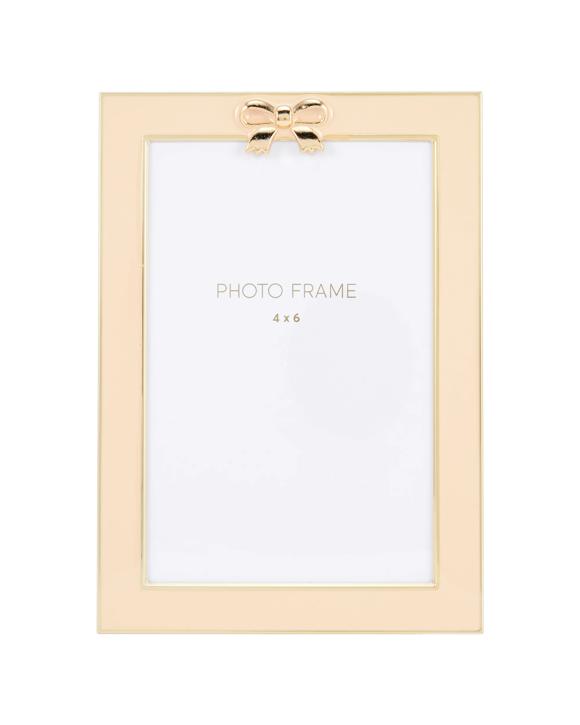 Bow Photo Frame - 4in. x 6in., Pink