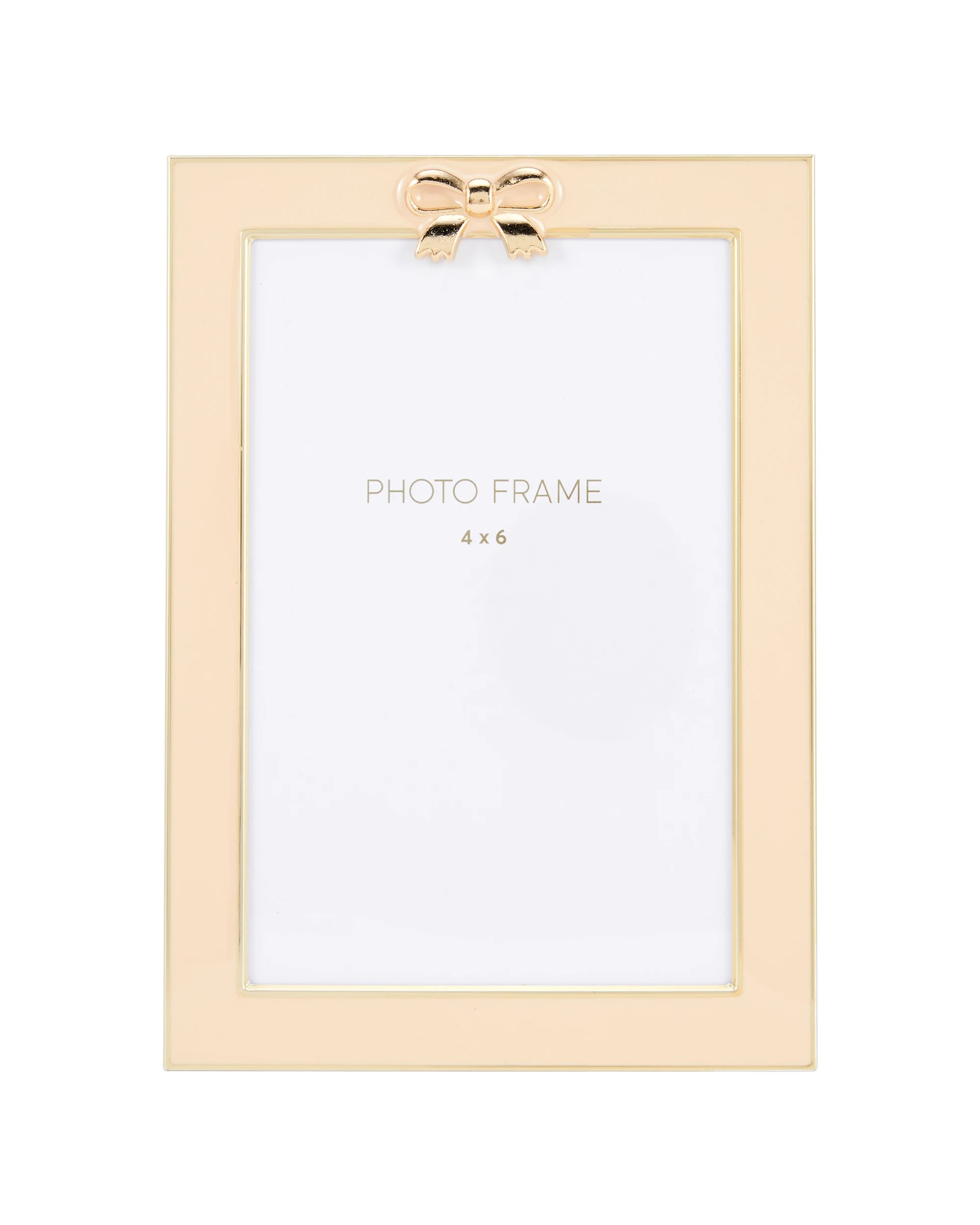 1 Bow Photo Frame - 4in. x 6in., Pink, 1 of 5