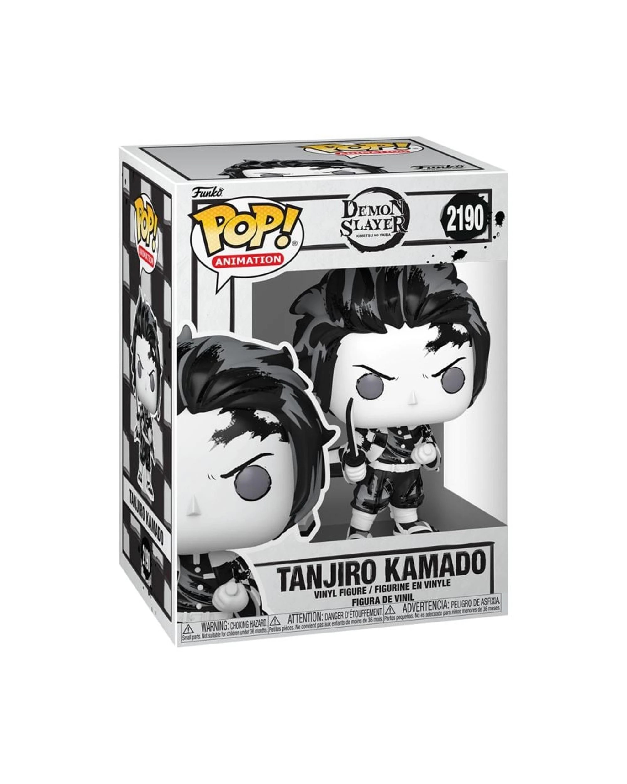 3 Demon Slayer Tanjiro - Sumi-Ink -  Funko POP! Vinyl, 3 of 3