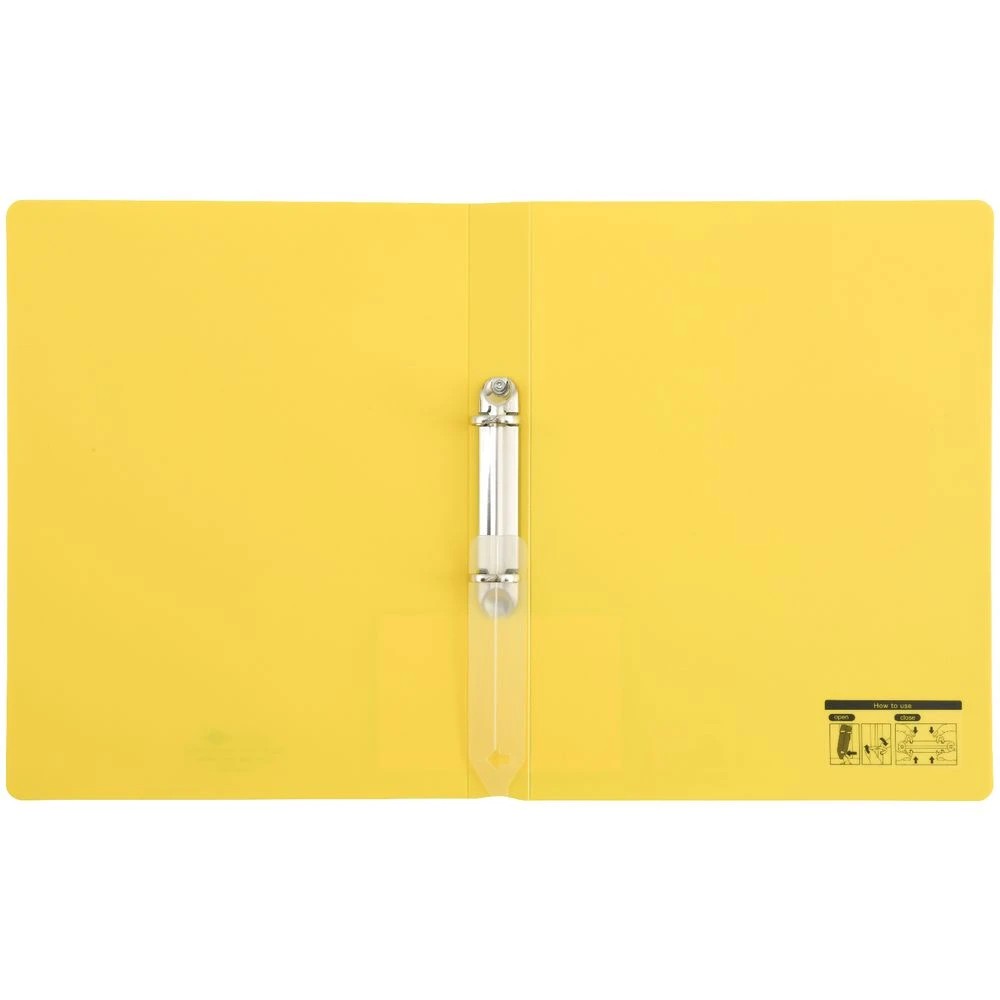 3 Aqua Drops A4 Twist Binder 2-O 18mm Vivid Yellow, 3 of 4