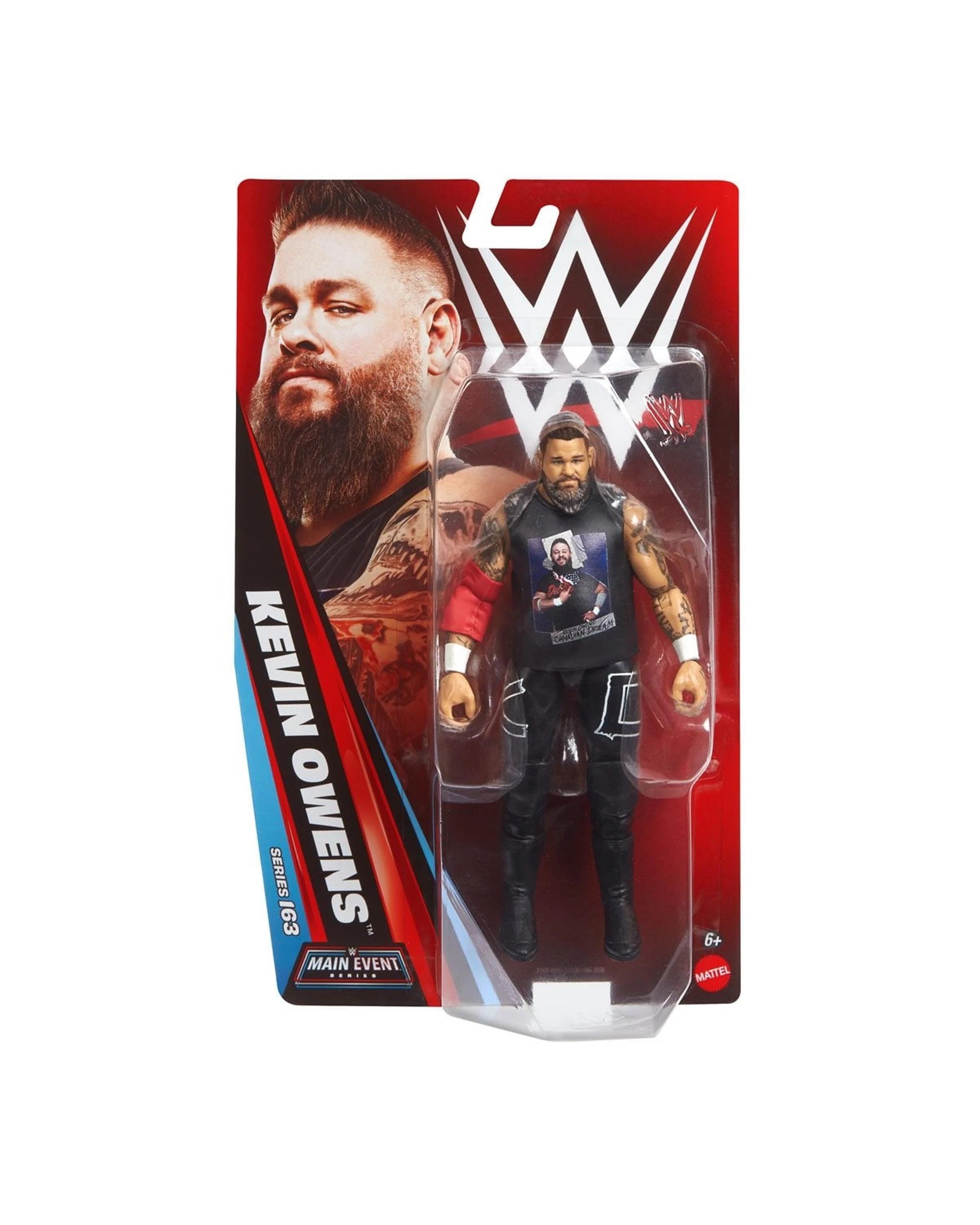 1 WWE Main Event Series 163 Kevin Owens Action Figure, 1 of 6