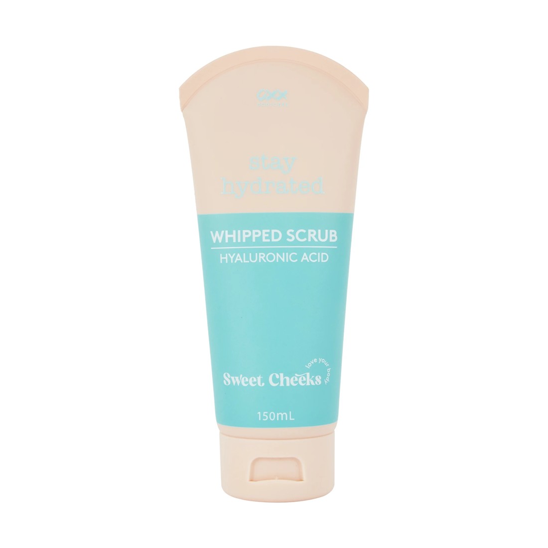 1 OXX Bodycare Stay Hydrated Sweet Cheeks Whipped Scrub 150ml - Hyaluronic Acid, 1 of 3