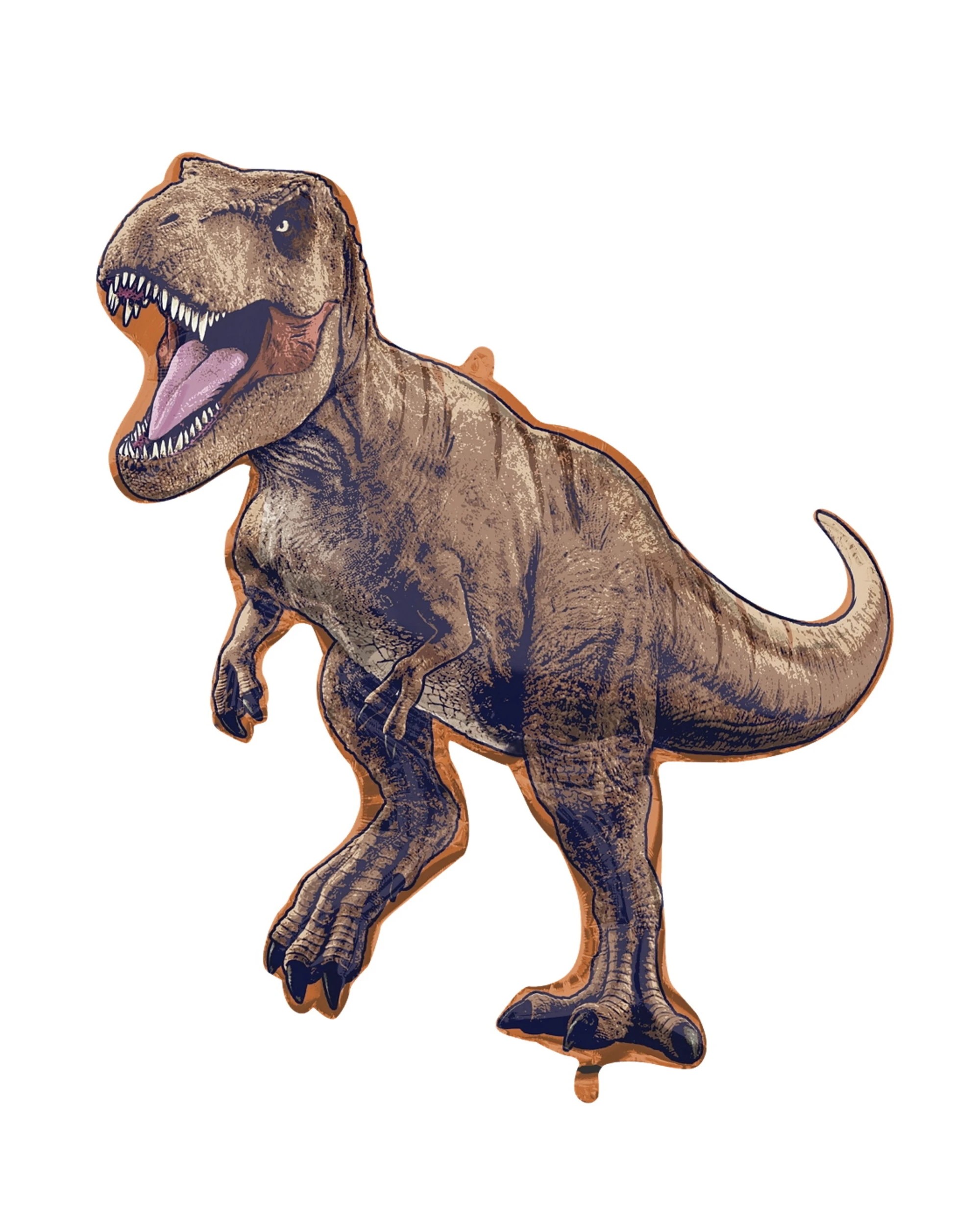 1 Jurassic World Jurassic World Dominion T-Rex Supershape Foil Helium Balloon 76cm, 1 of 1
