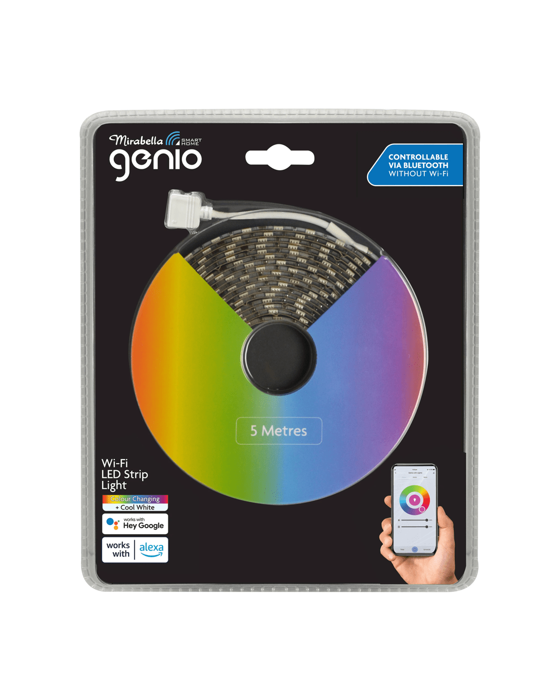 2 Mirabella Genio Wi-Fi LED Strip Light, 2 of 3