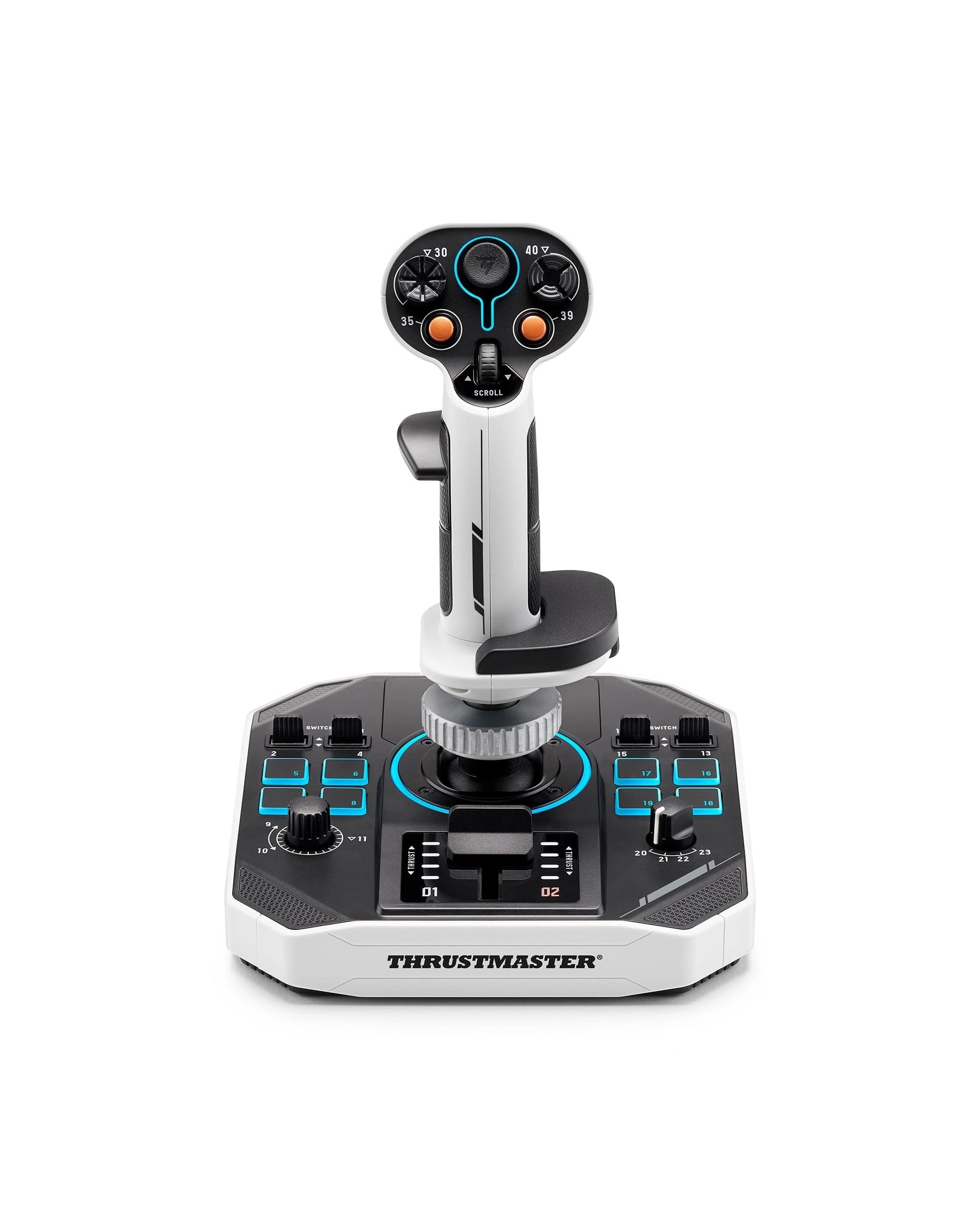 1 THRUSTMASTER SOL-R1 Flightstick - White, 1 of 7