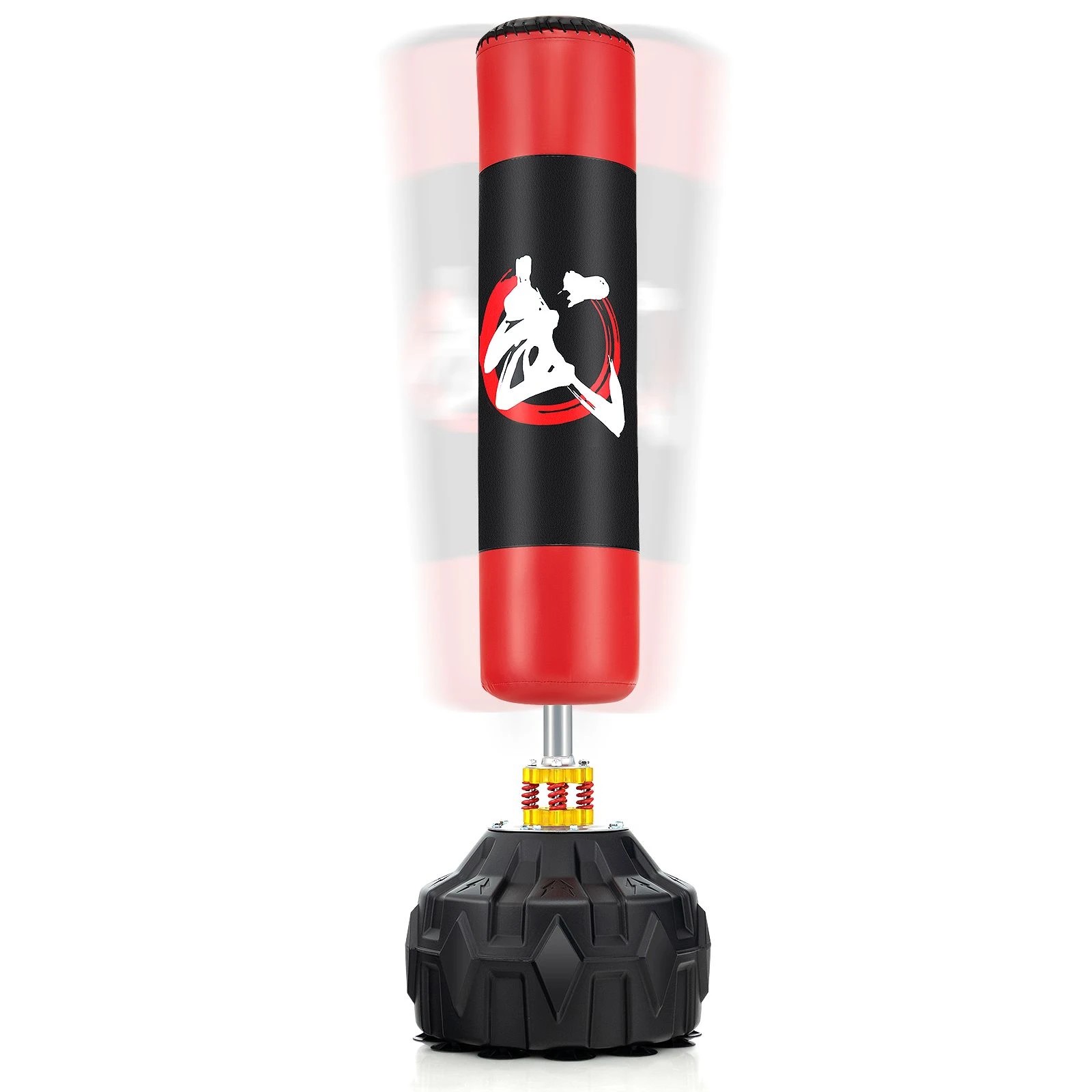 1 Costway 1.75m Boxing Punching PU Bag Speed Bag UFC Kick Training Sandbag, 1 of 1