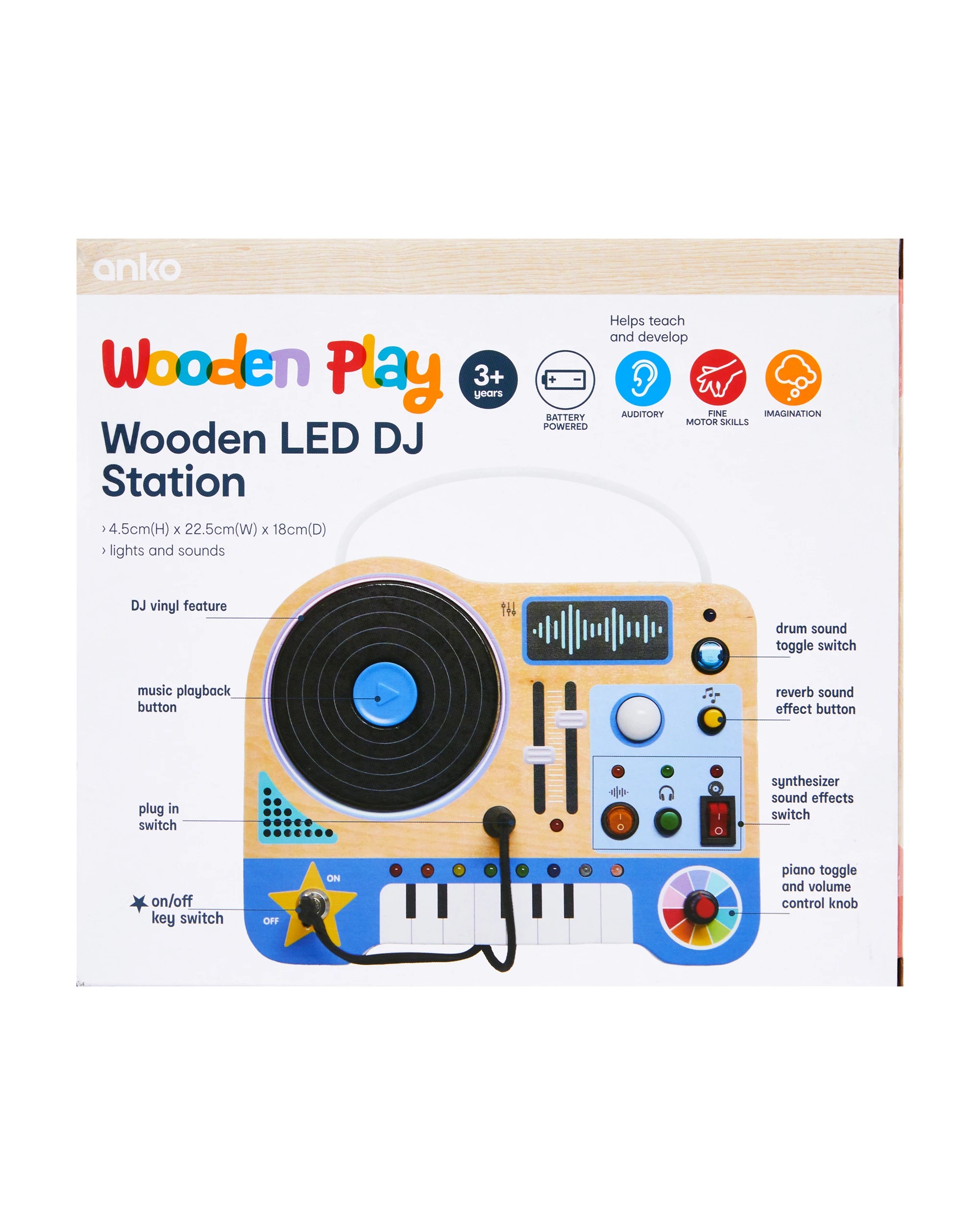 10 Wooden LED DJ Station, 10 of 10