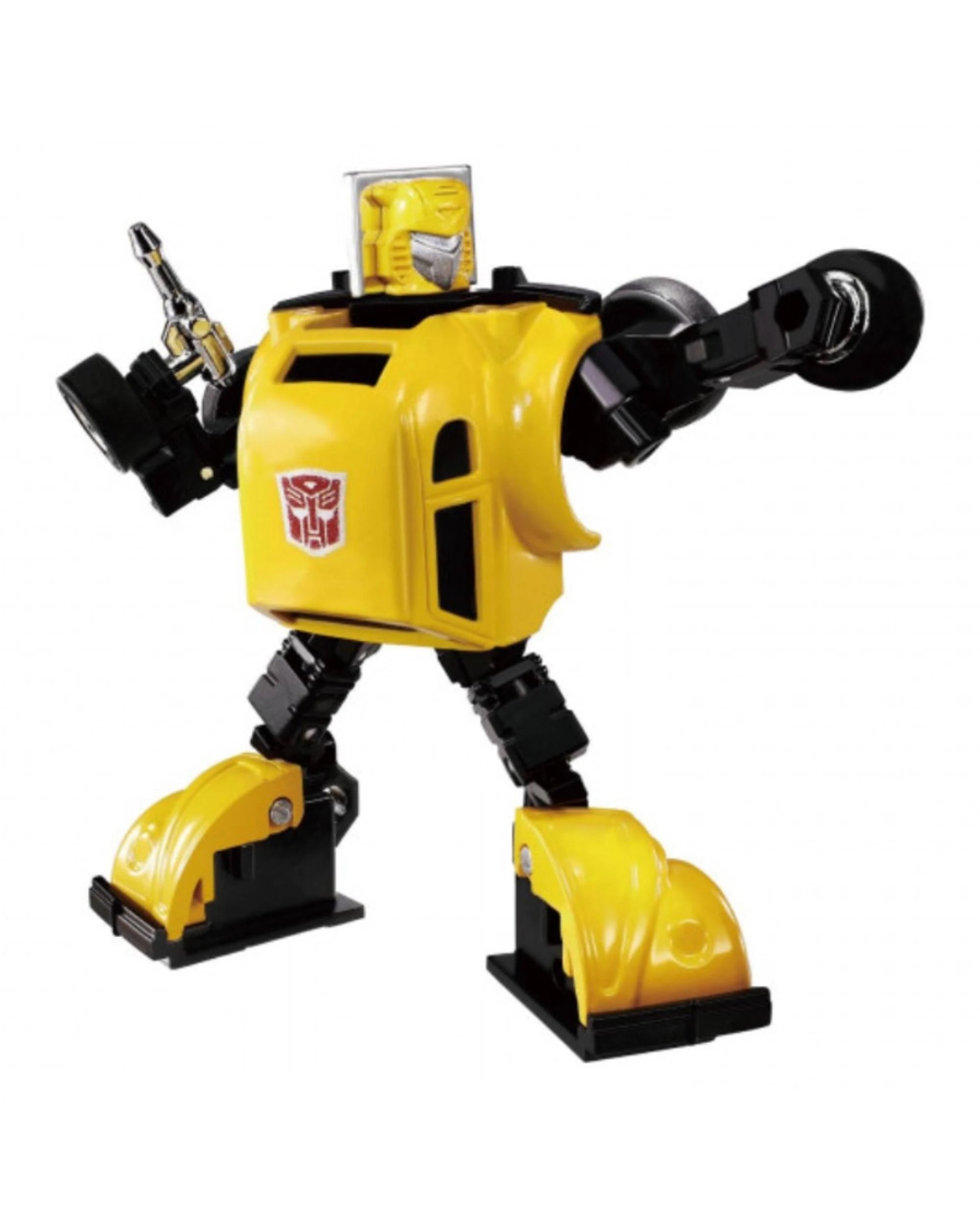 3 Transformers Takara Tomy: Missing Link C-03 Bumblebee Action Figure, 3 of 5