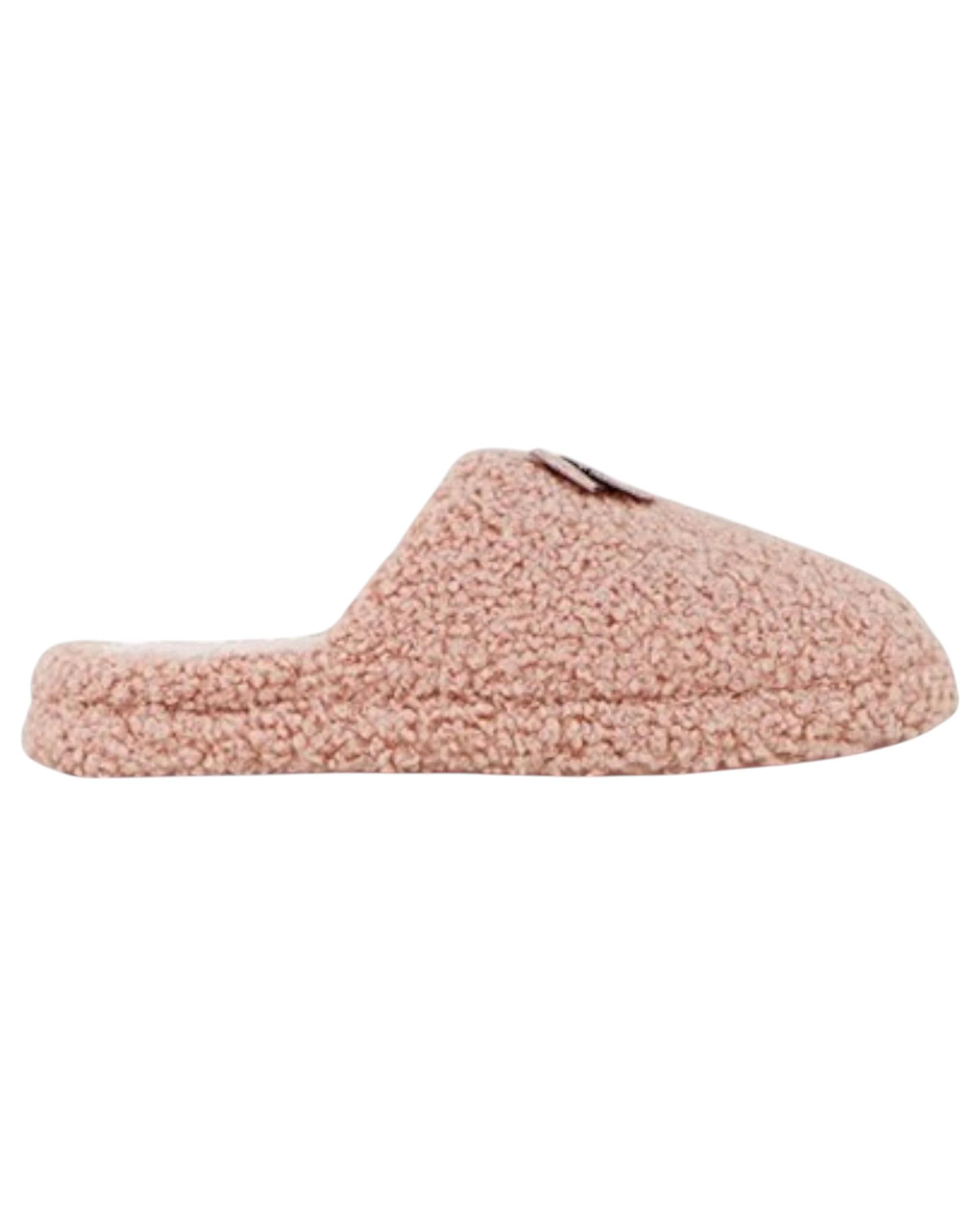 1 Grosby Womens Snugg Comfortable Home Slippers Blush BLUSH, 1 of 3
