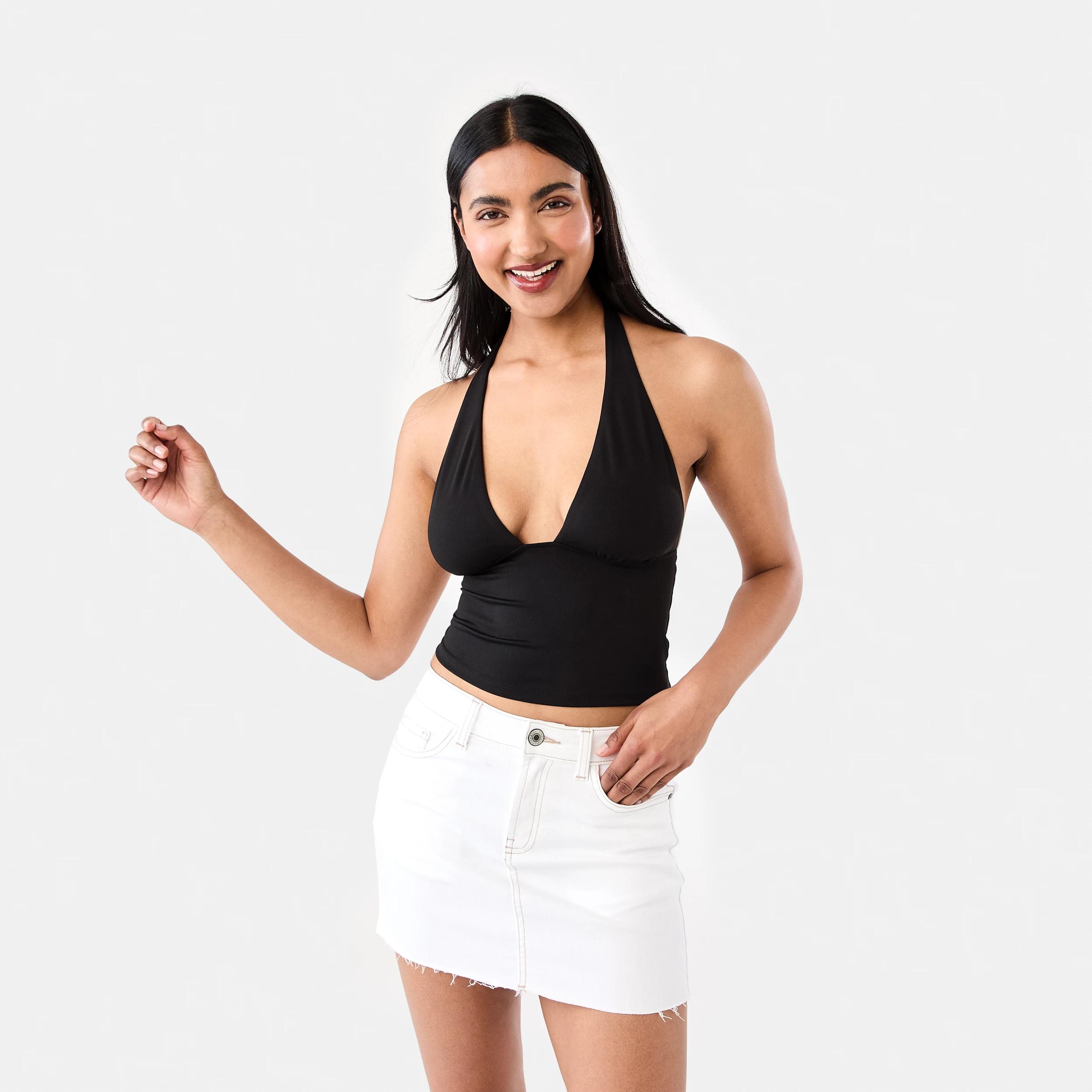 8 Denim Skirt White, 8 of 8