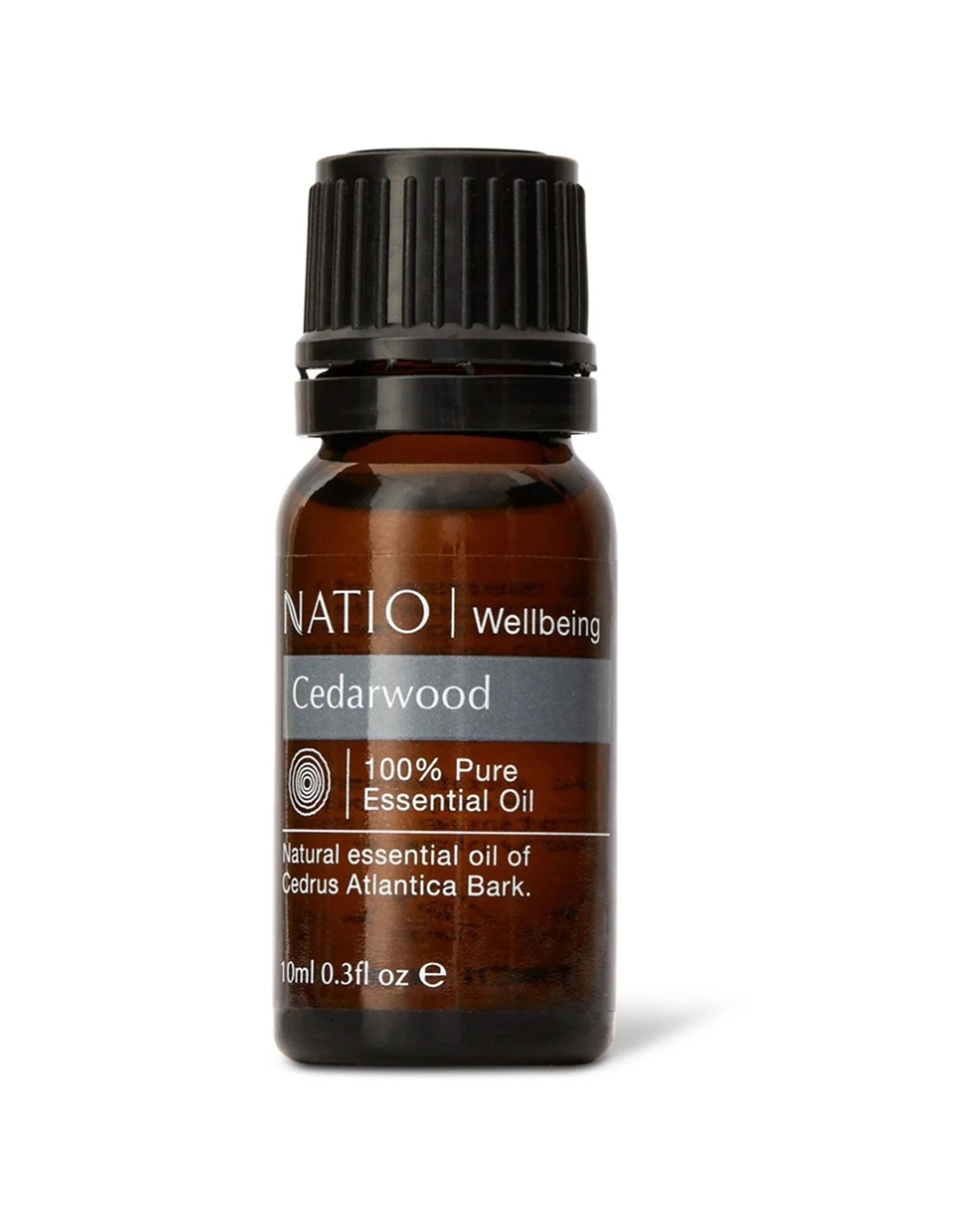 1 Natio Wellbeing Woody Cedarwood Pure Essential Oil Blend 10ml - Brown, 1 of 1