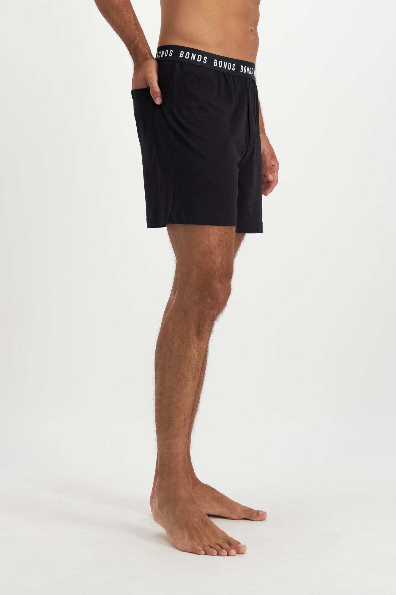 3 Bonds Sleep Shorts BLACK, 3 of 4