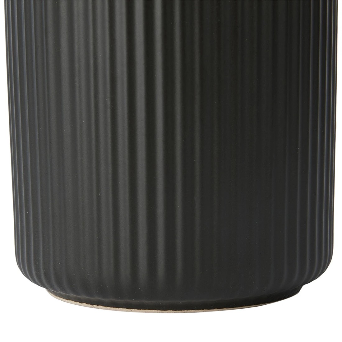 5 Large Black Ribbed Canister, 5 of 8