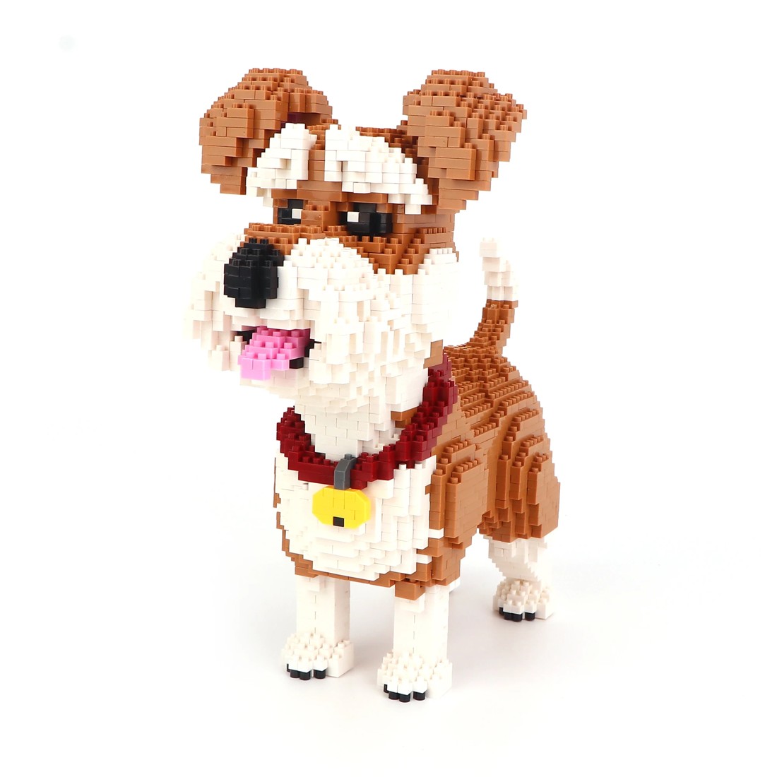 2 1937 Piece Mini Blocks Animal Series: Jack Russell Terrier, 2 of 6