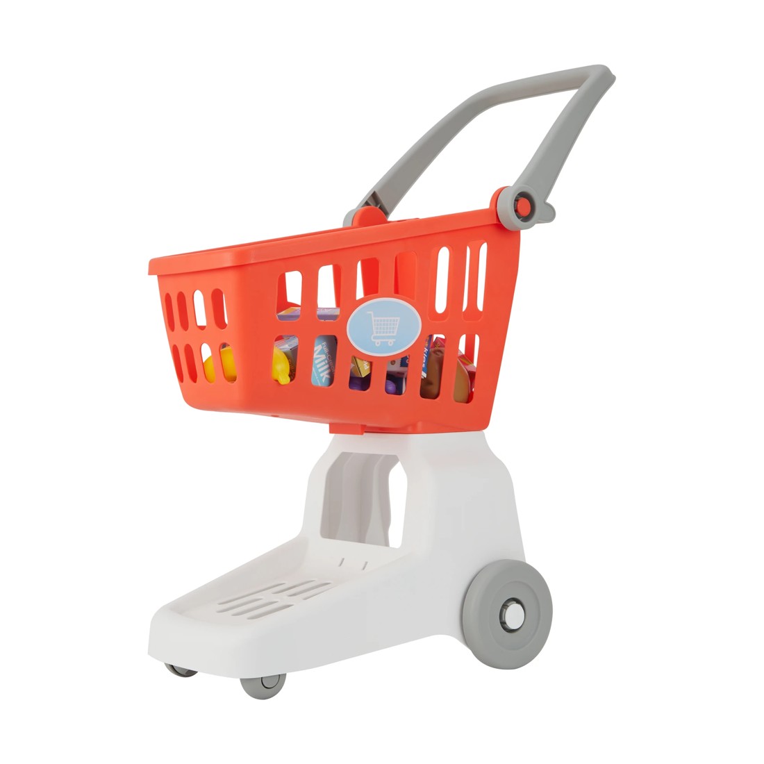 1 18 Piece Shopping Trolley and Food Playset, 1 of 9