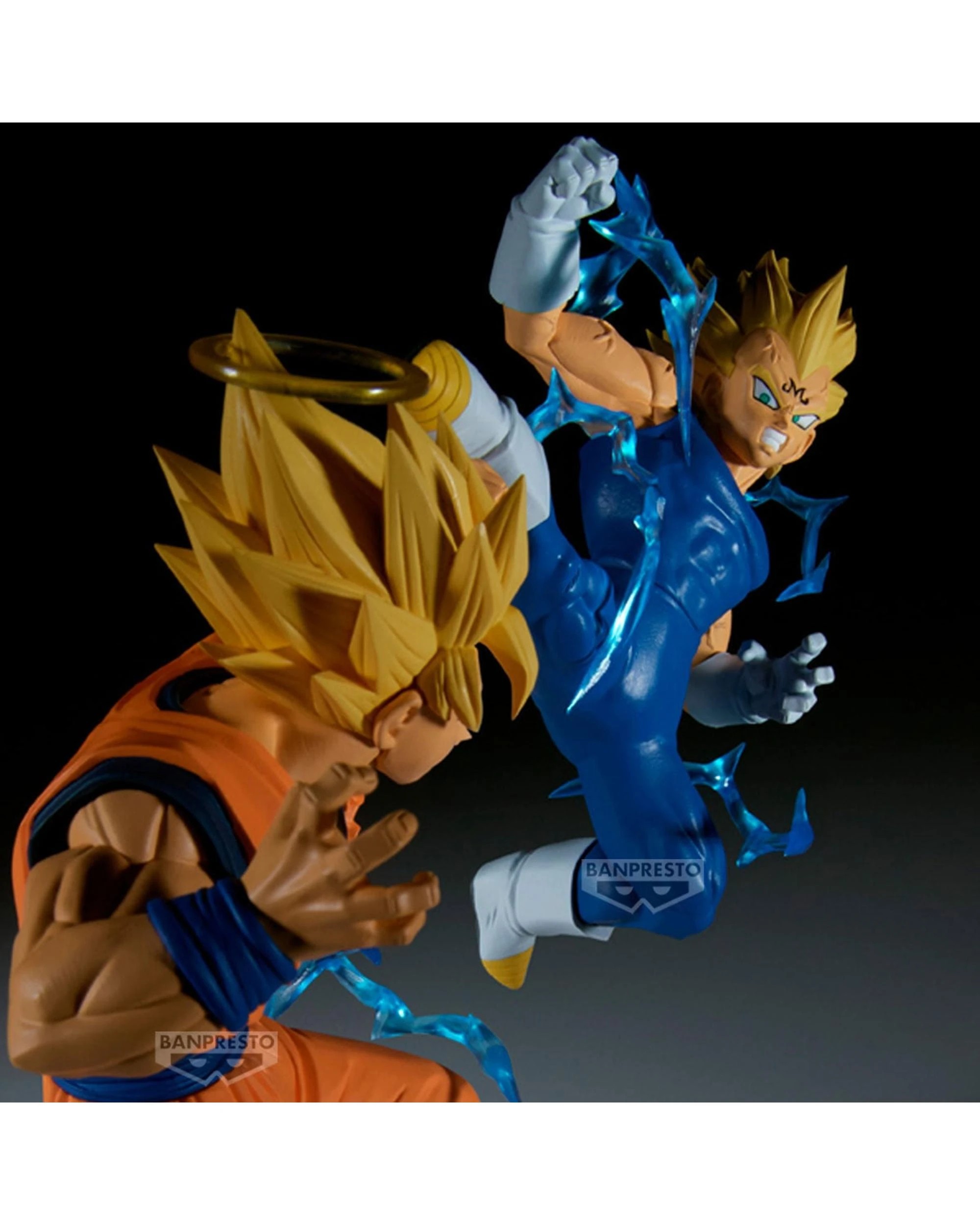 4 Banpresto Dragon Ball Z Match Makers Majin Vegeta - vs Super Saiyan 2 Son Goku -  Figure, 4 of 4