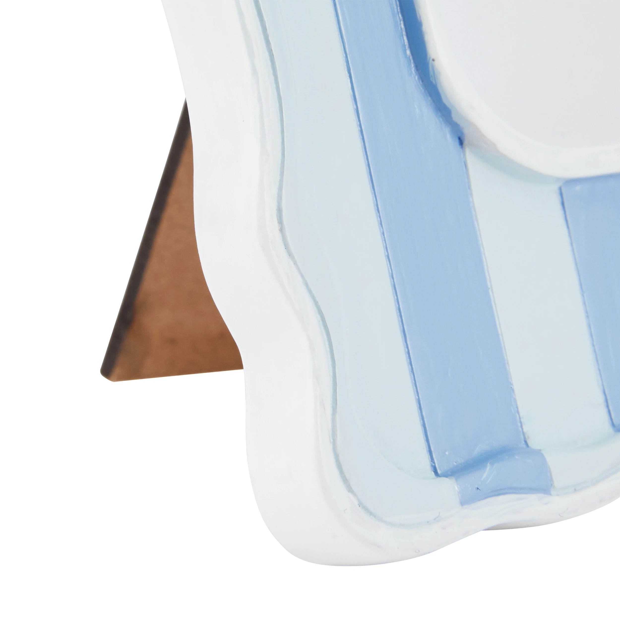 3 4.3in. x 3.5in. Stripe Frame - Blue, 3 of 5
