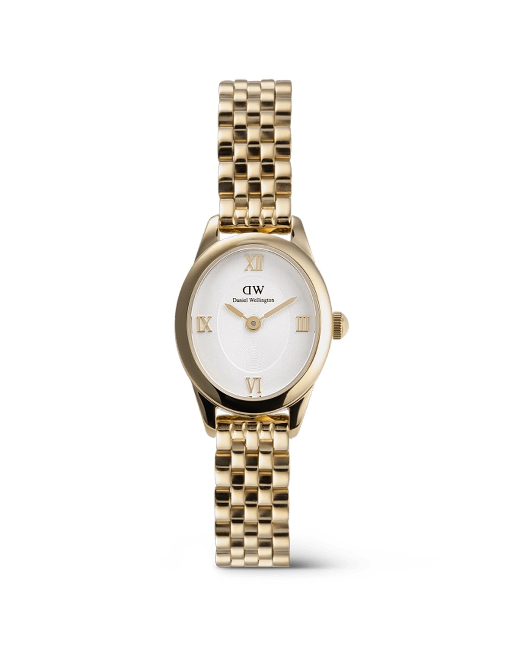 1 Daniel Wellington Ophelia Mini Gold Watch 22x25.5mm Elegant Oval Dial, 1 of 5