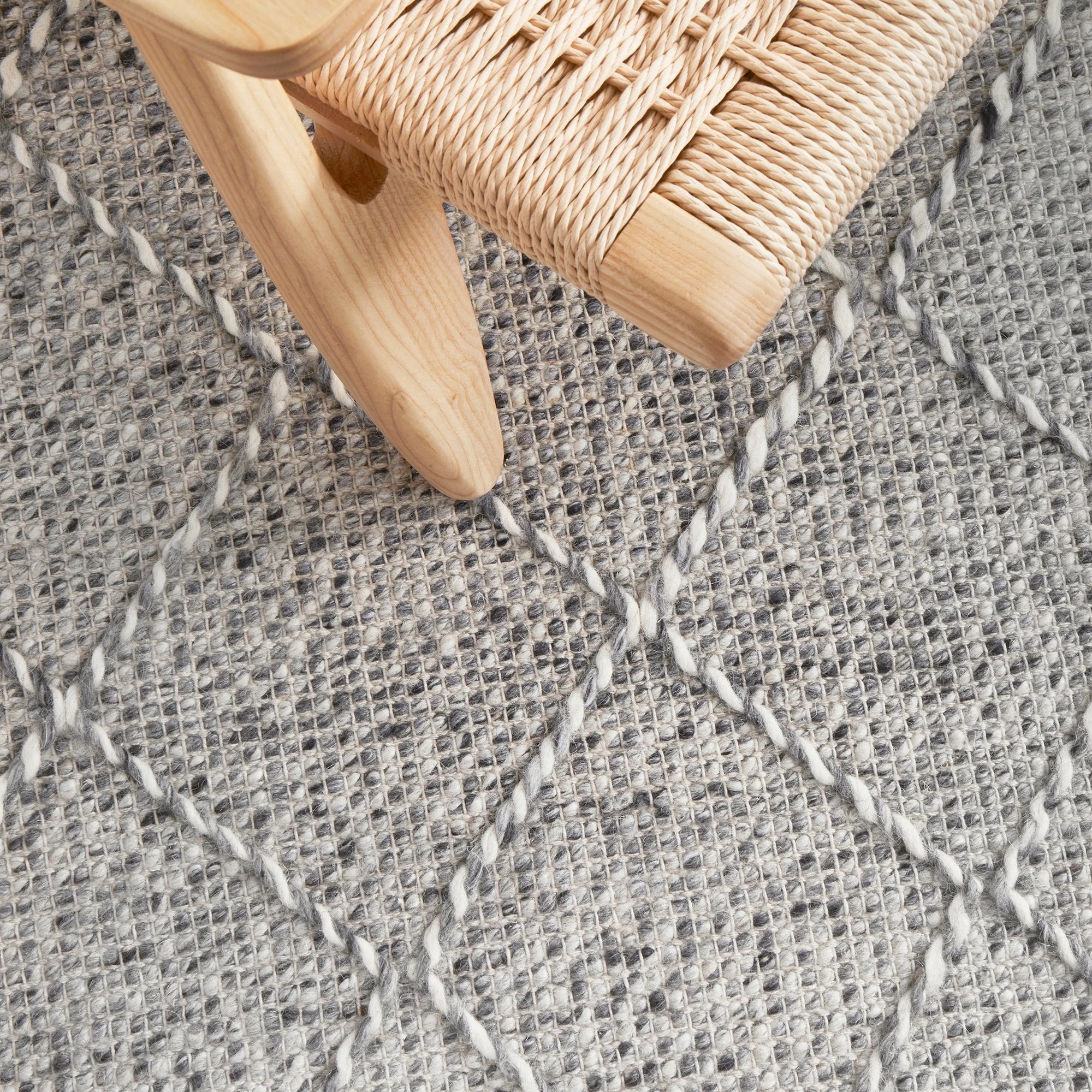 5 Common Ground Rugs Chateau Noah 320x230cm - Extra Large Hand Loomed Rug - White, 5 of 10