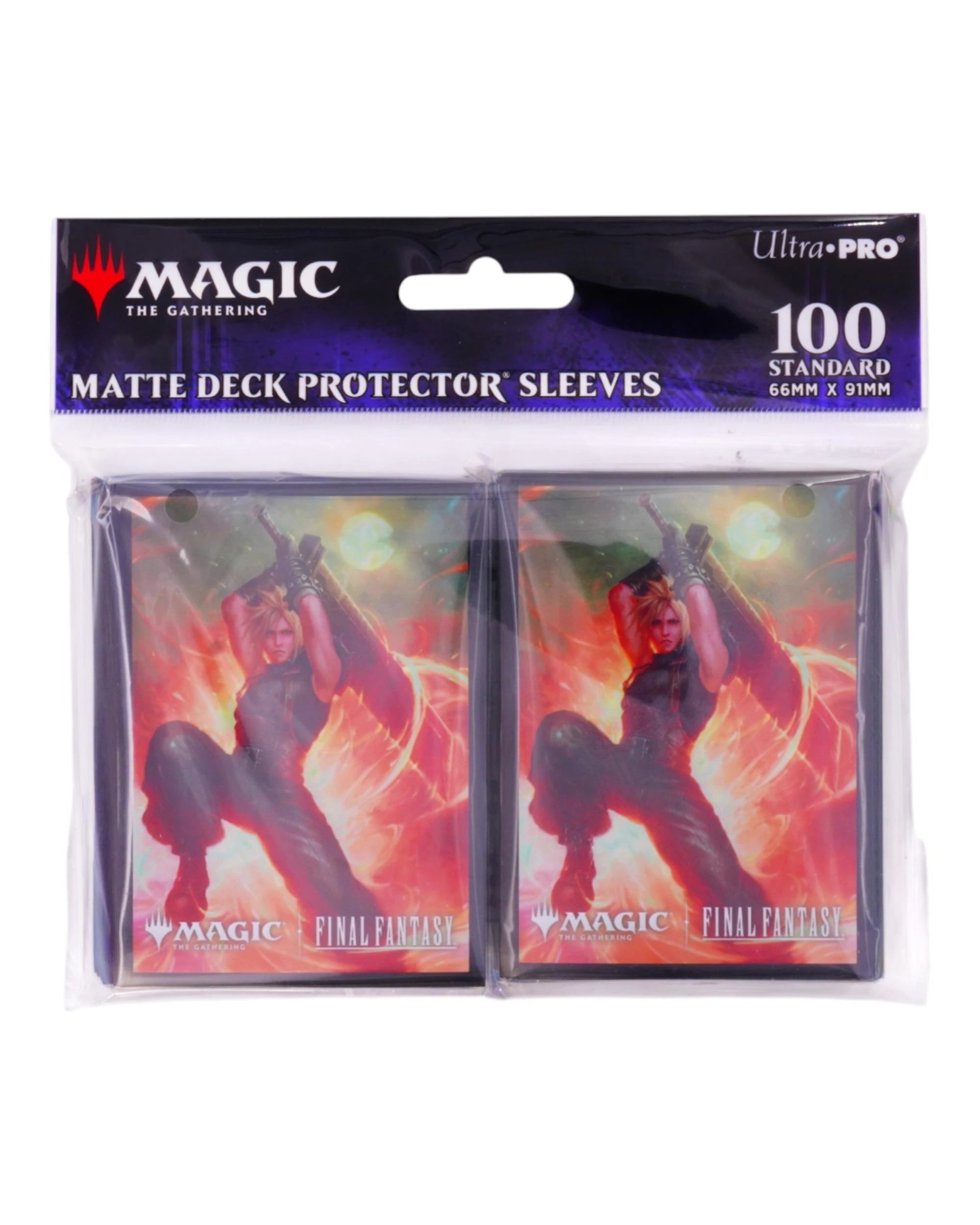 2 Ultra Pro Magic the Gathering Final Fantasy Cloud Ex-SOLDIER Deck Protector Sleeves - 100 Pack - Multi, 2 of 3