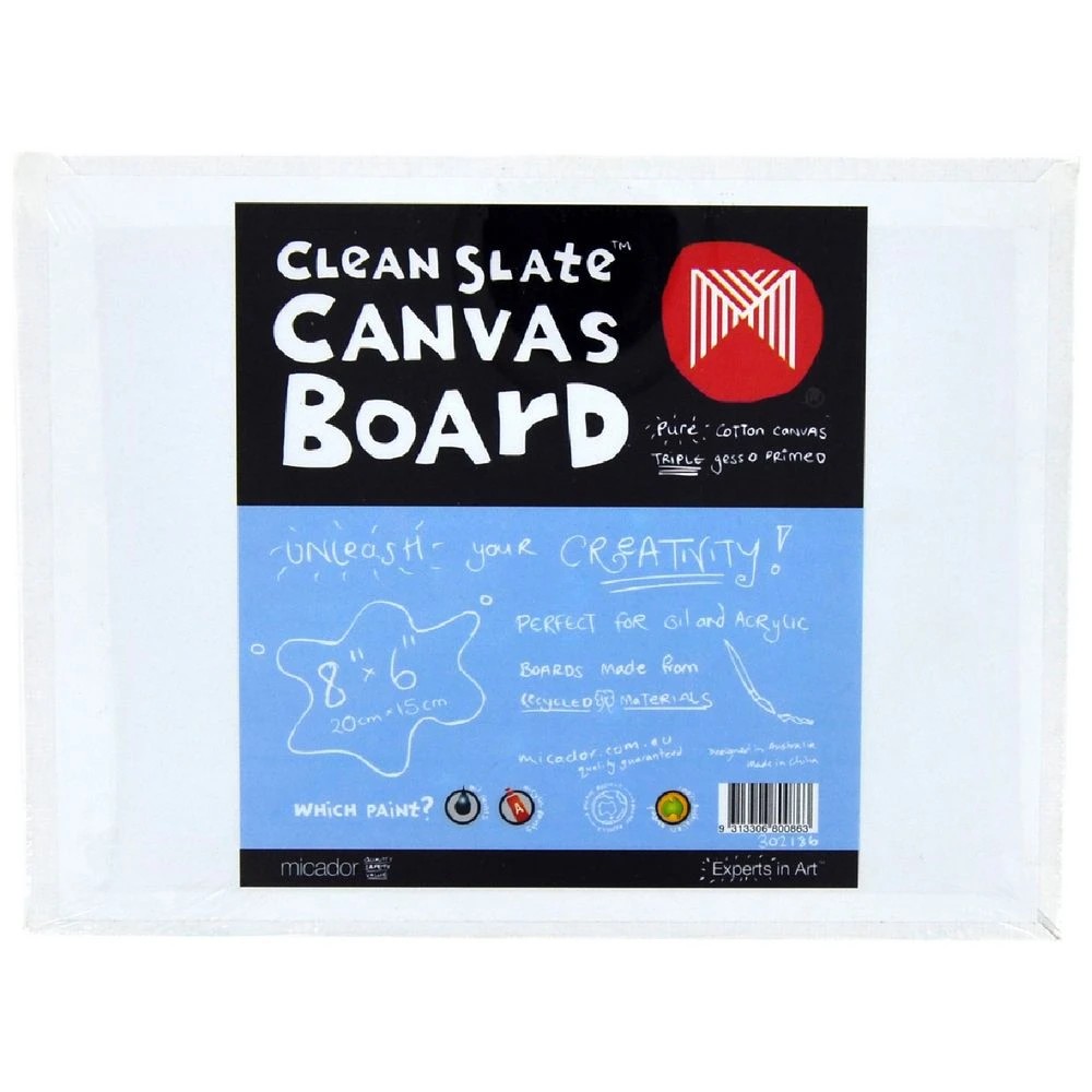 1 Micador Canvas Board 8 x 6", 1 of 1