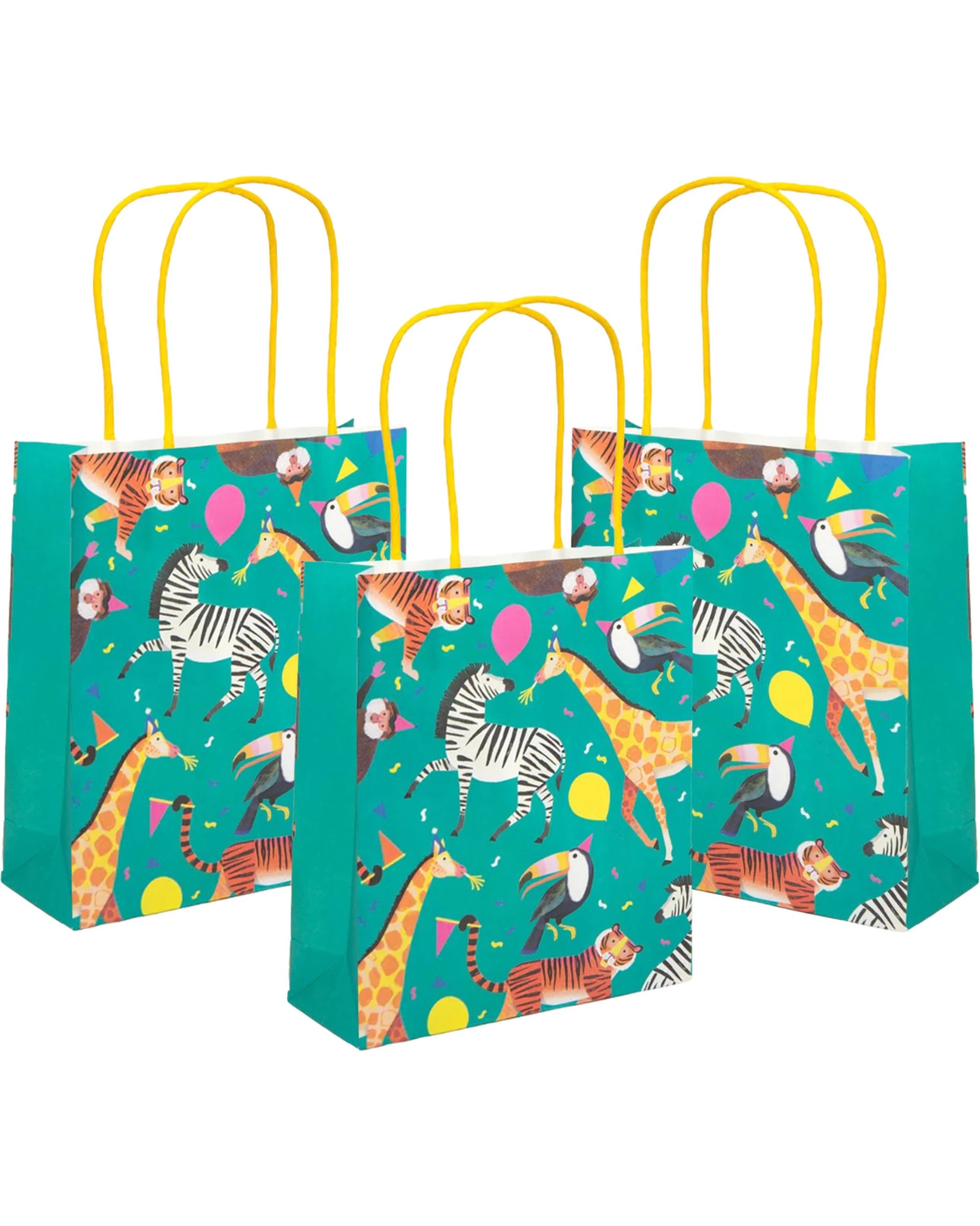 1 Talking Tables Party Animals Paper Gift Bags Pack of 8, 1 of 5
