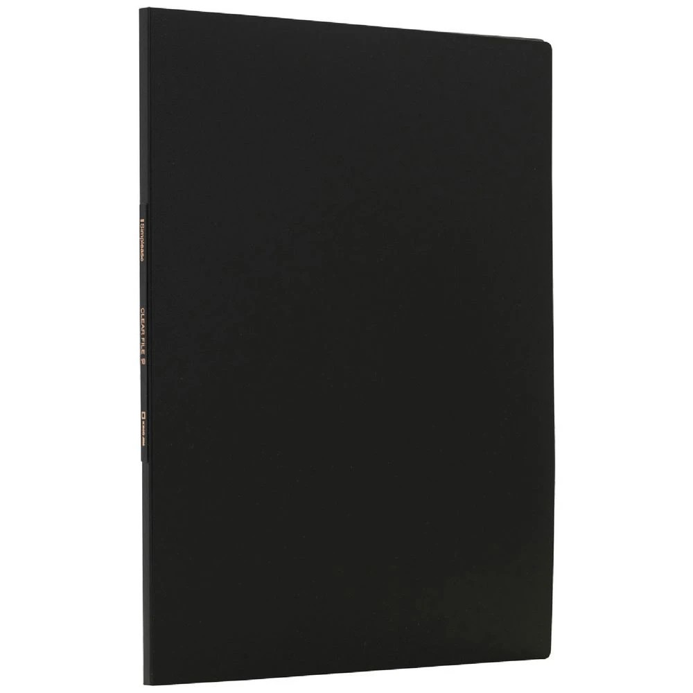 1 King Jim Fixed Display Book 10 Pockets Gloss Black, 1 of 3