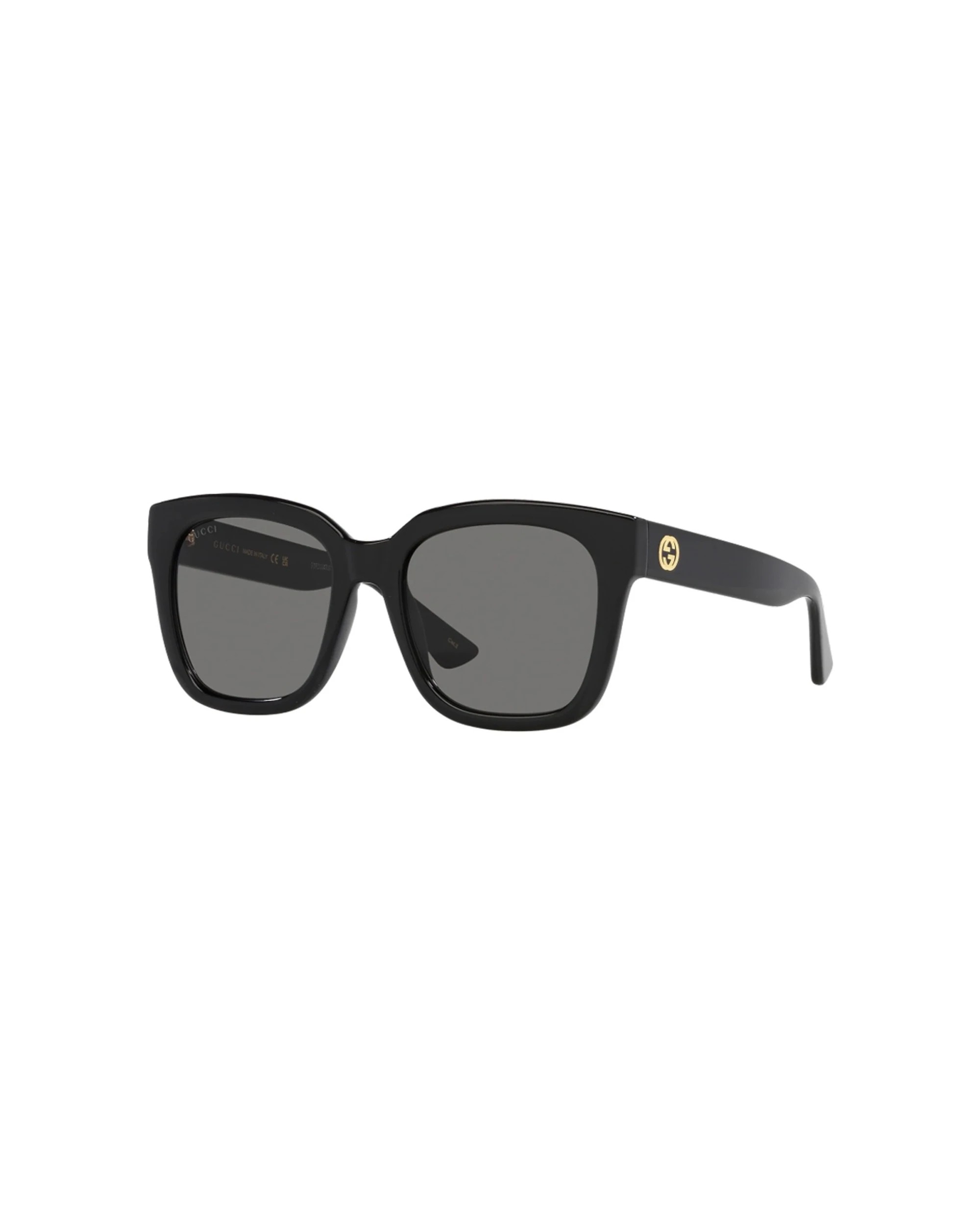 2 Gucci GG1338S Sunglasses Rectangle Frame Lenses Solid - One Size - Black, 2 of 3