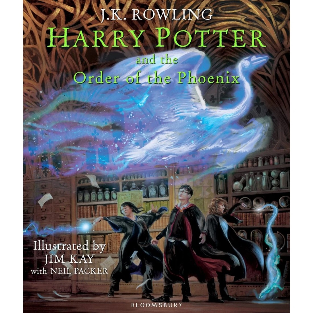 1 Harry Potter and the Order of Phoenix: Illustrated Edition by J.K. Rowling - Book, 1 of 1